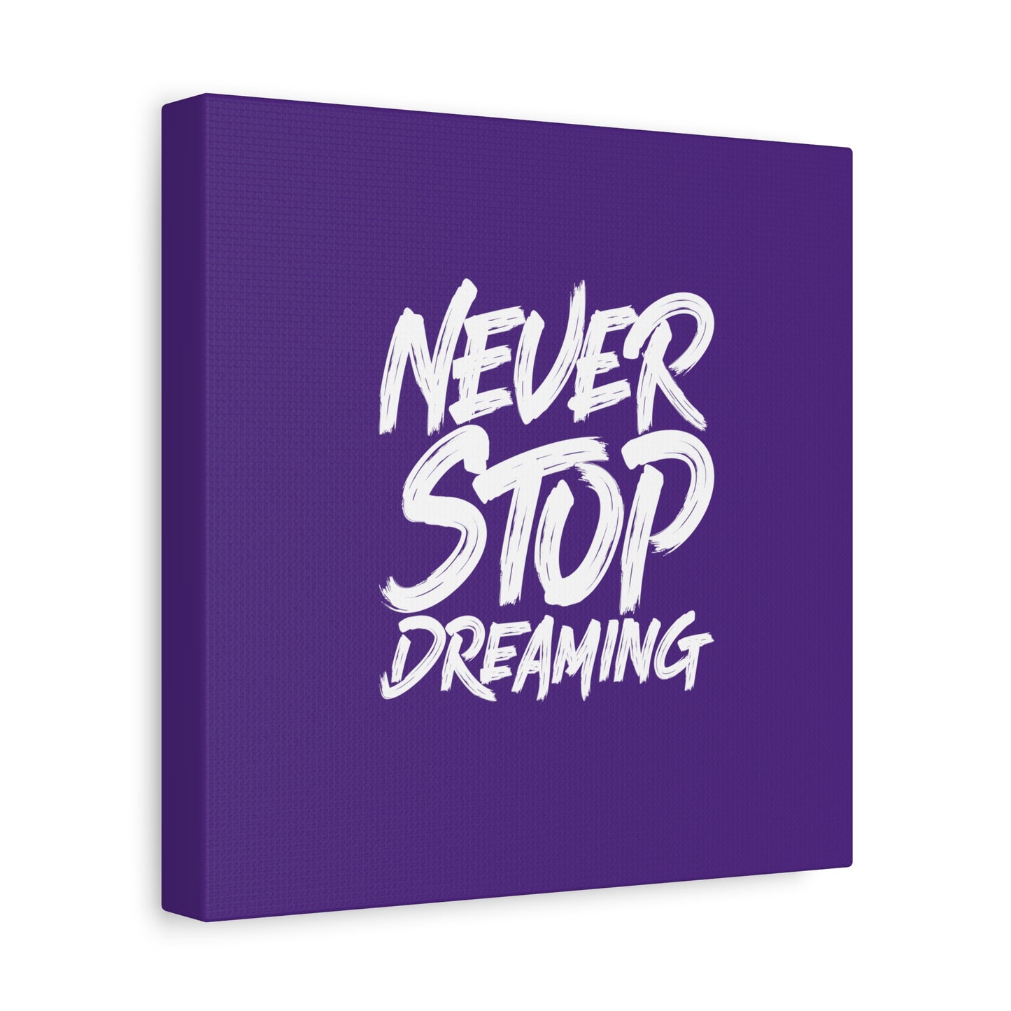 Never Stop Dreaming Matte Canvas, Stretched, 1.25"