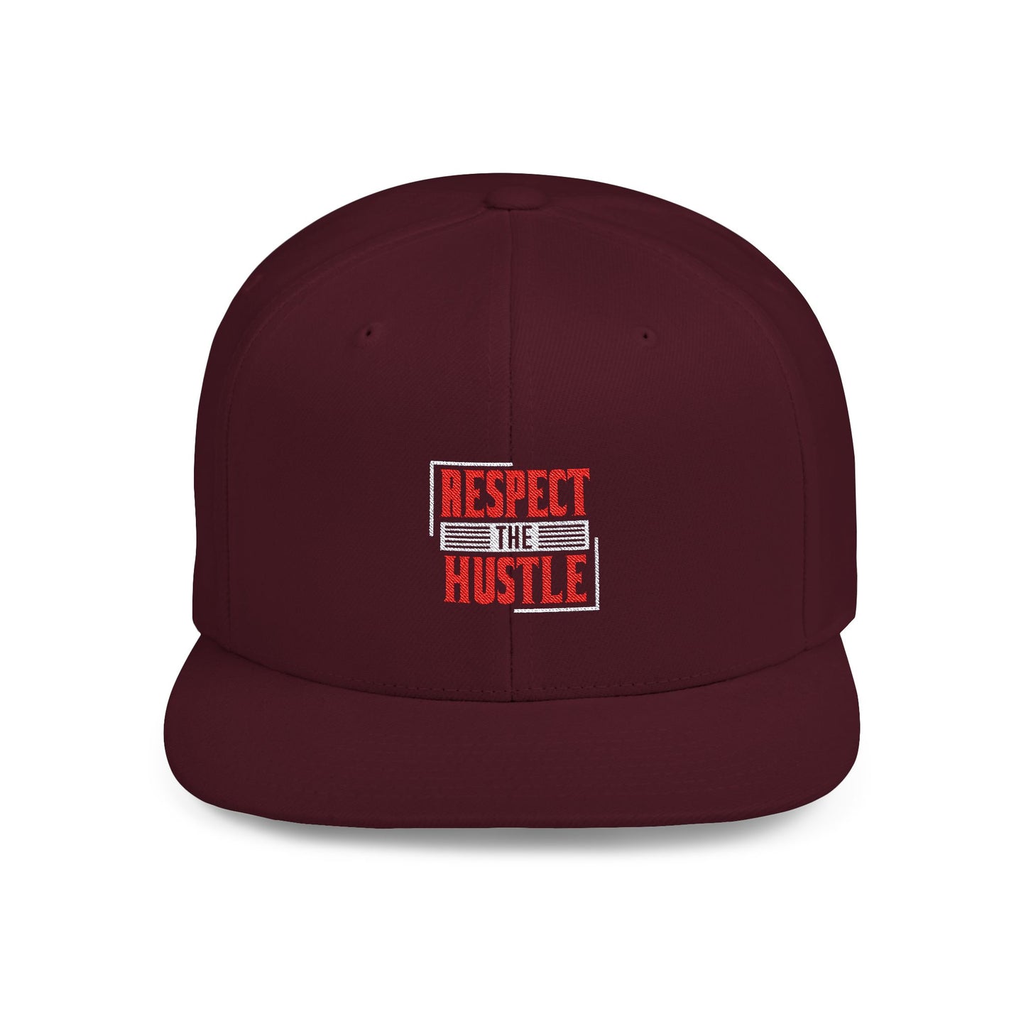 Respect The Hustle Flat Bill Snapback