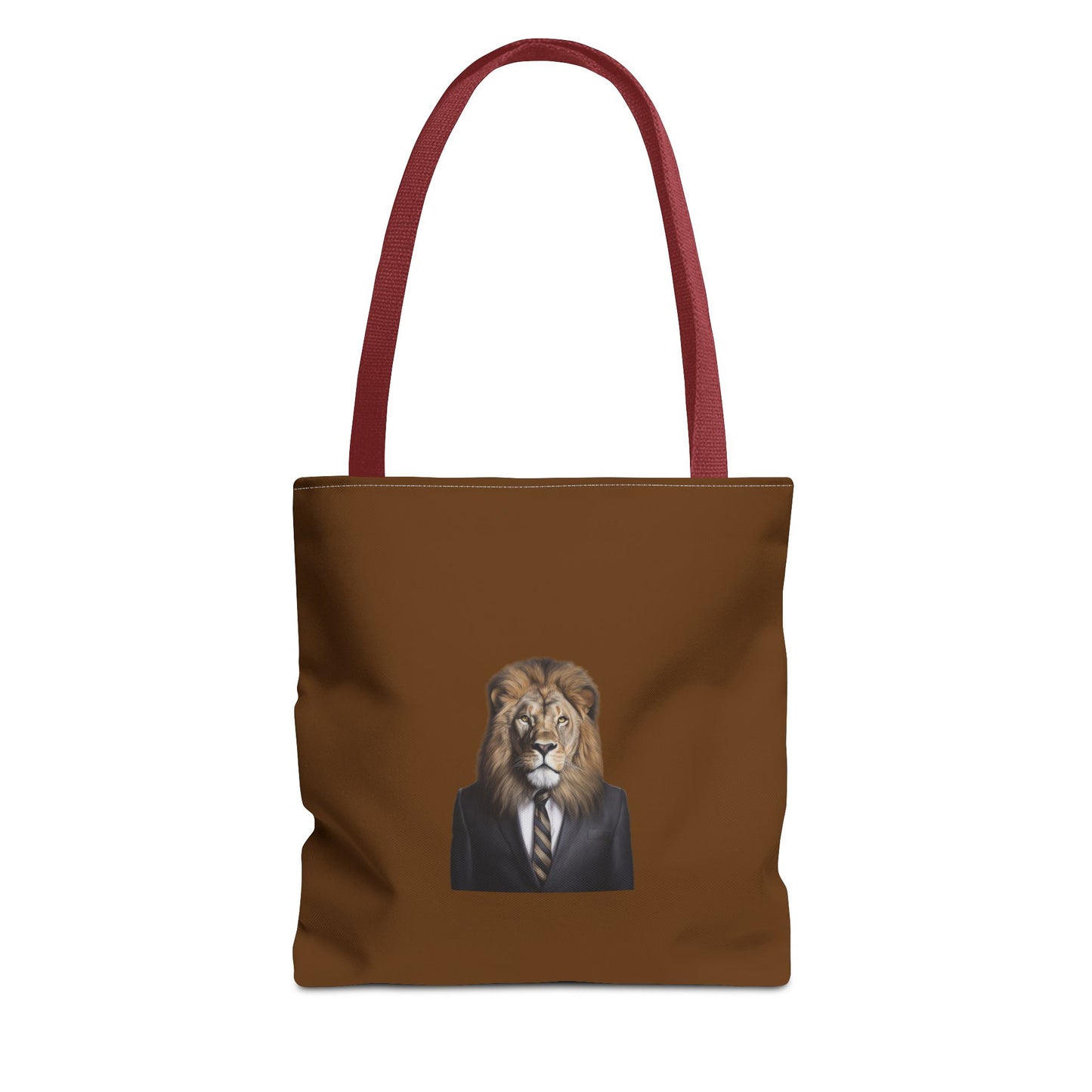 Lion Business Person Tote Bag (AOP)