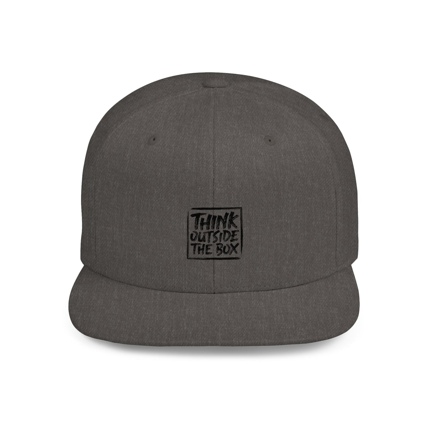 Think Outside The Box Flat Bill Snapback
