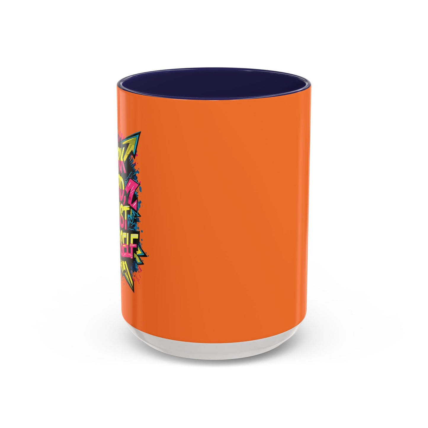 Work Hard Trust Yourself Accent Coffee Mug (11, 15oz)