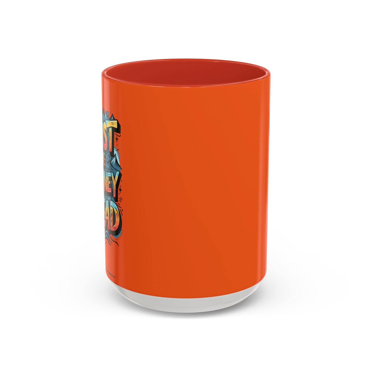 Trust The Journey Ahead Accent Coffee Mug (11, 15oz)