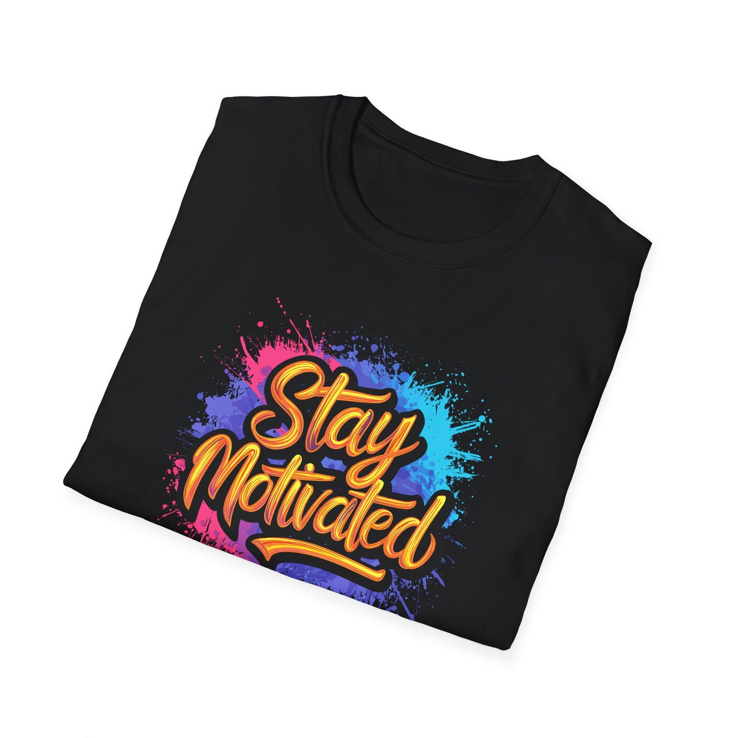 Stay Motivated Unisex Softstyle T-Shirt