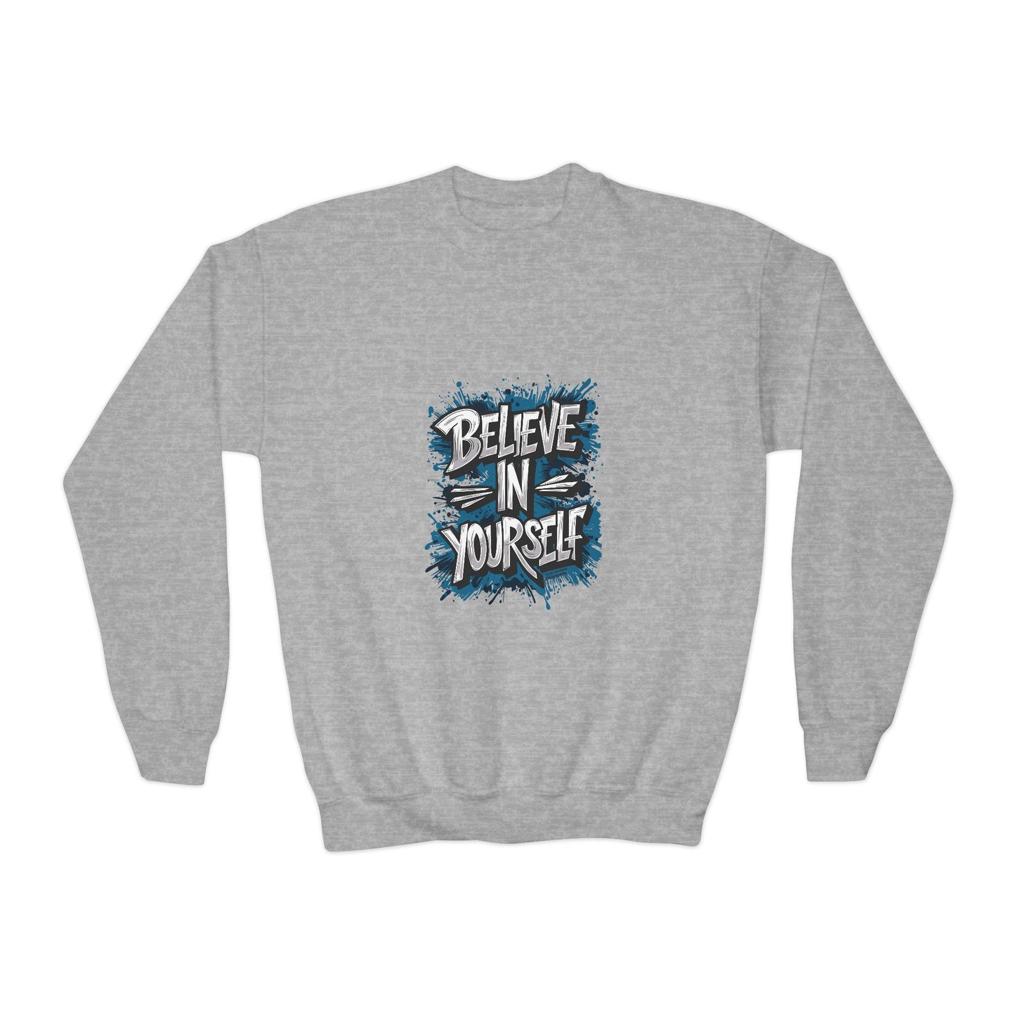 Believe In Yourself Youth Crewneck Sweatshirt