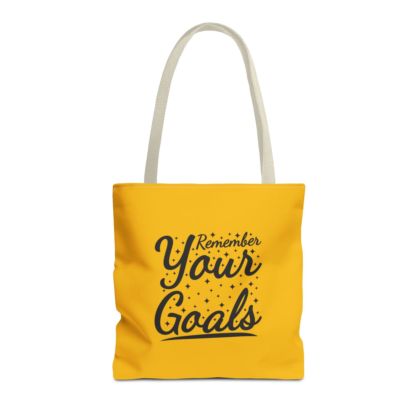 Remember Your Goals Tote Bag (AOP)