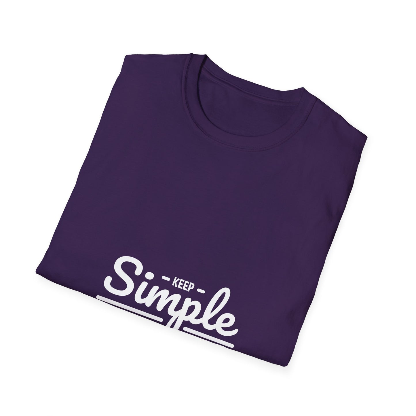 Keep Simple Unisex Softstyle T-Shirt