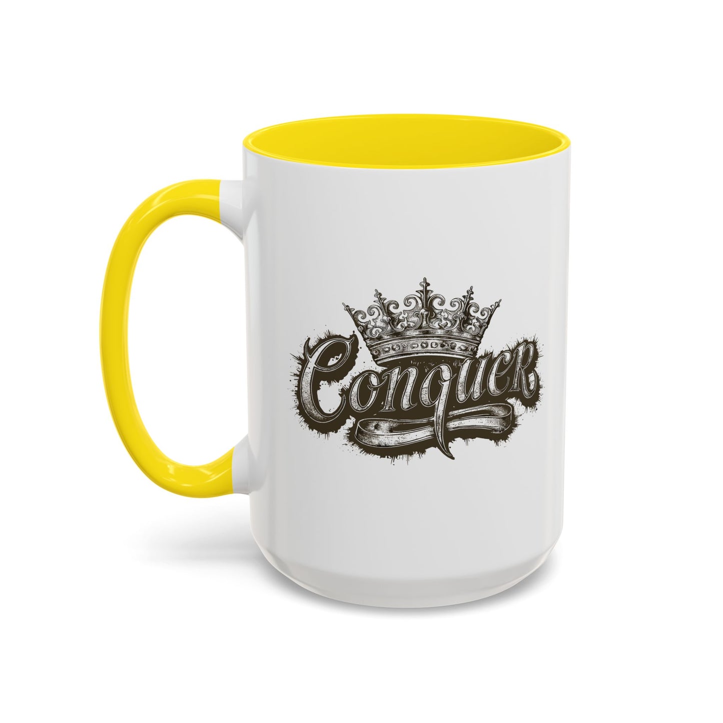 Conquer Accent Coffee Mug (11, 15oz)