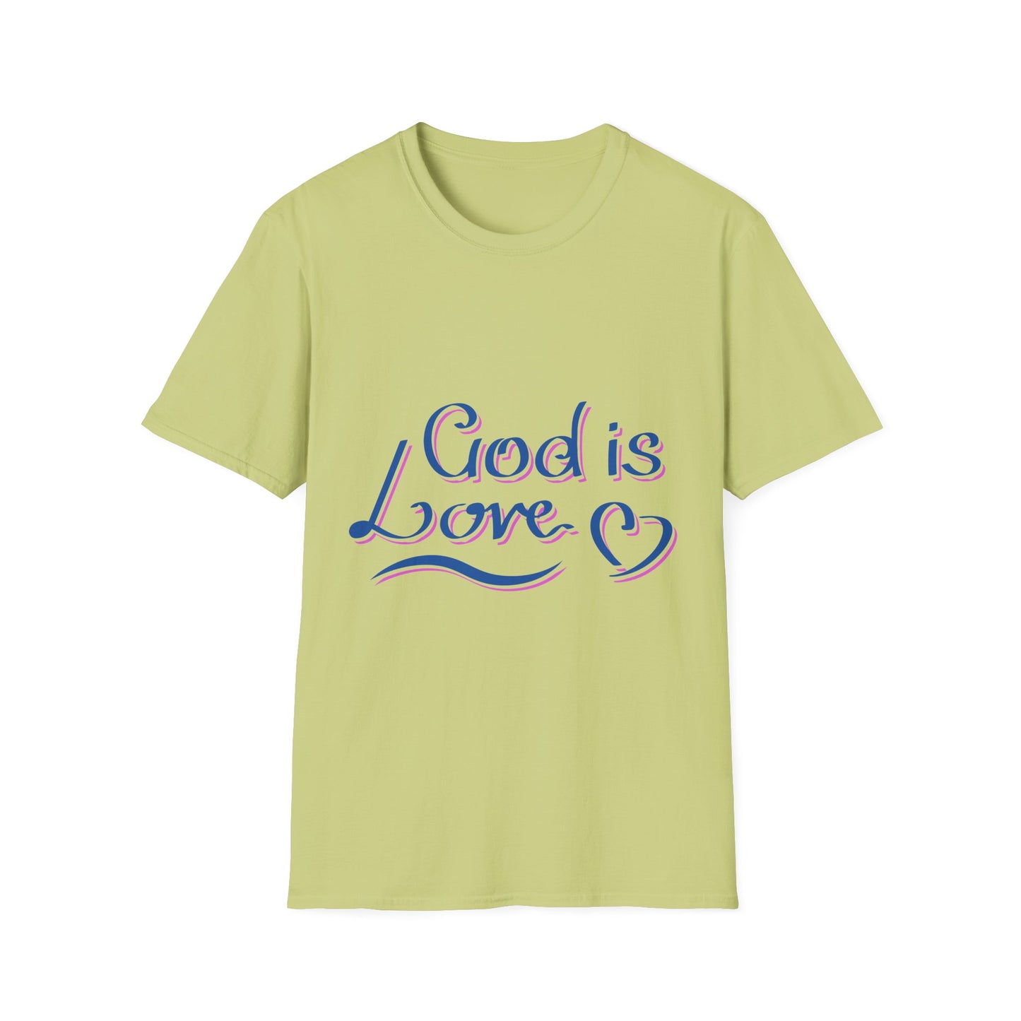 God is Love Unisex Softstyle T-Shirt