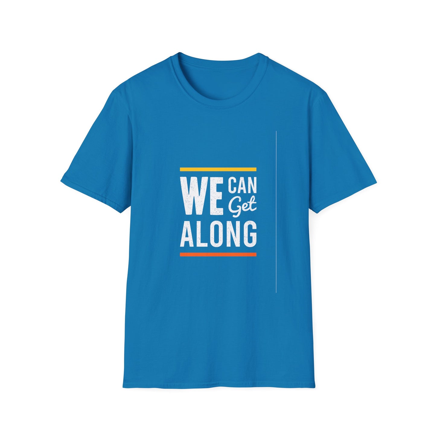 We Can Get Along Unisex Softstyle T-Shirt