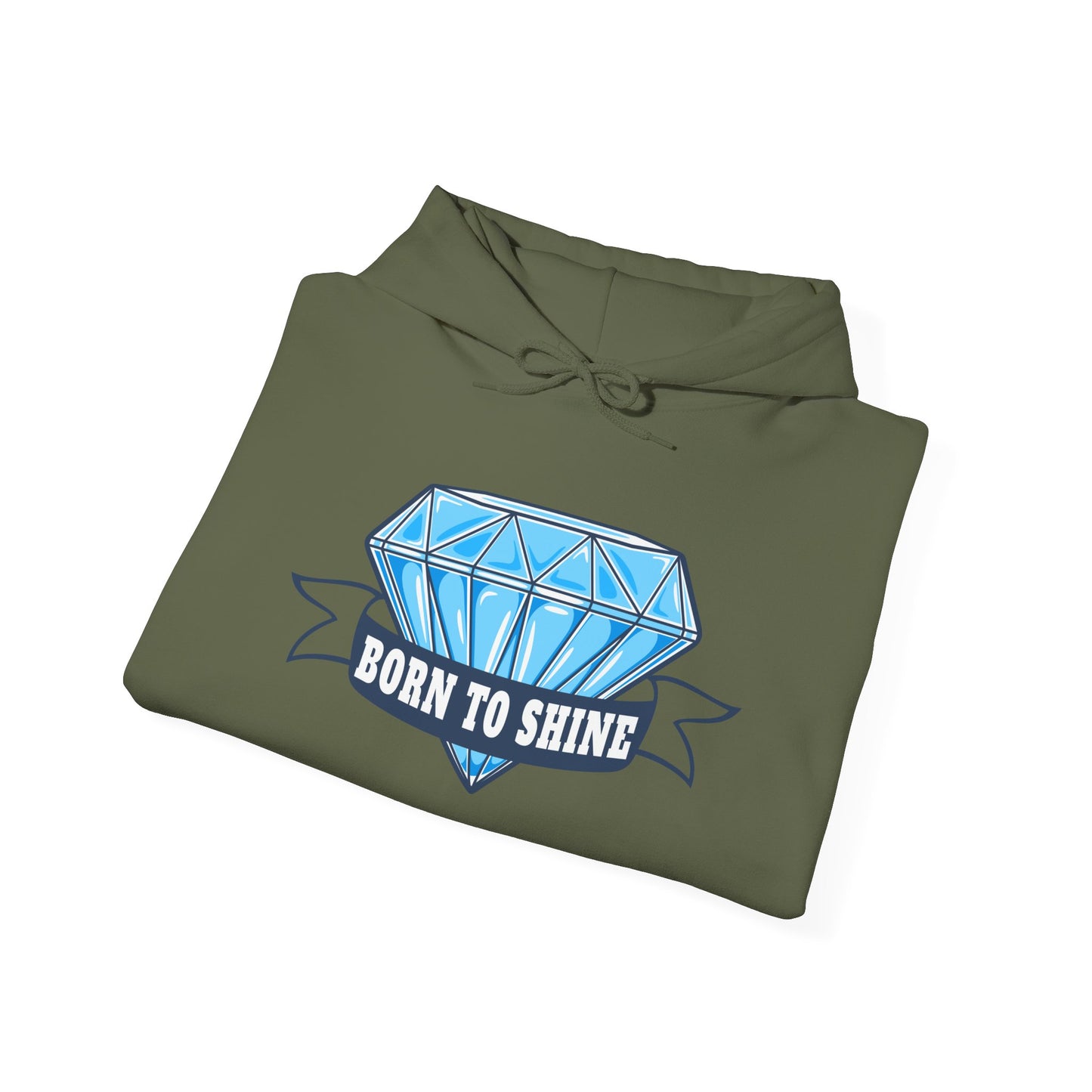 Born To Shine Unisex Heavy Blend™ Hooded Sweatshirt