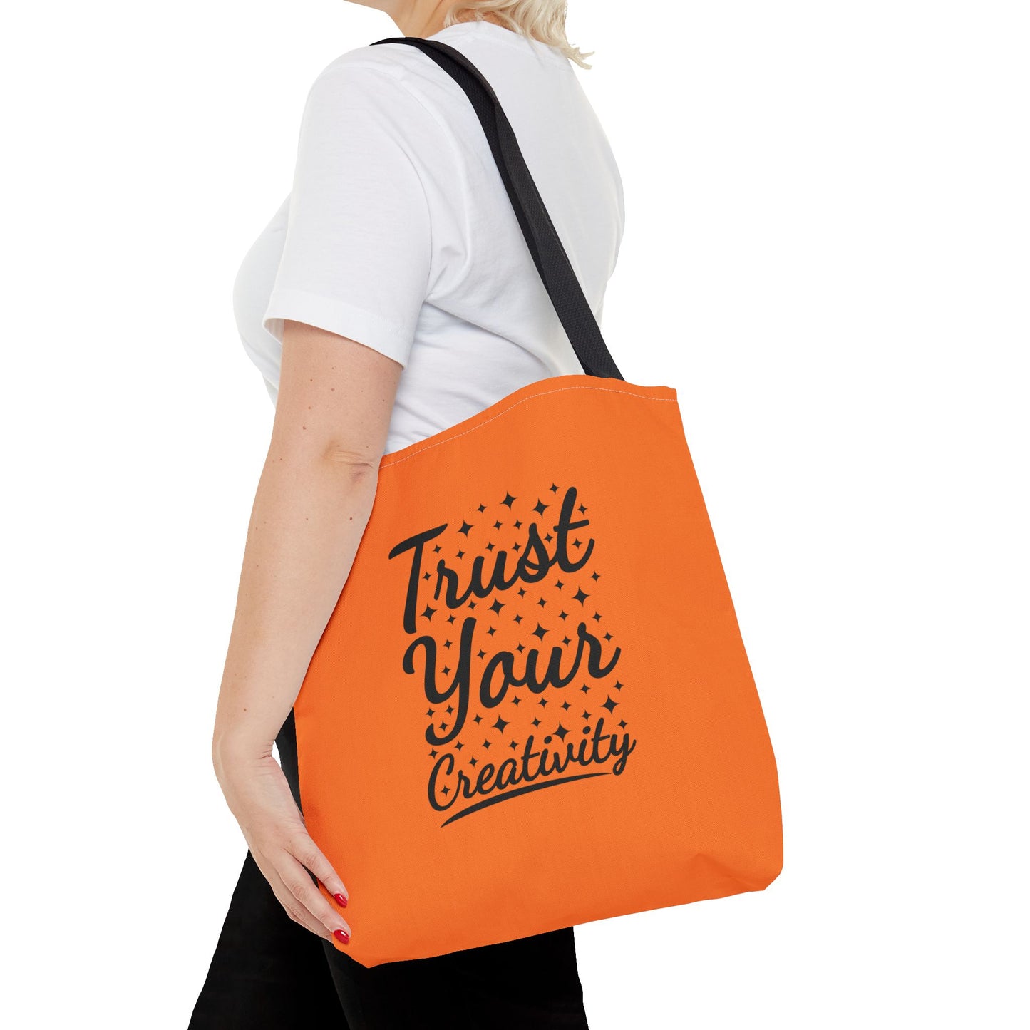 Trust Your Creativity Tote Bag (AOP)