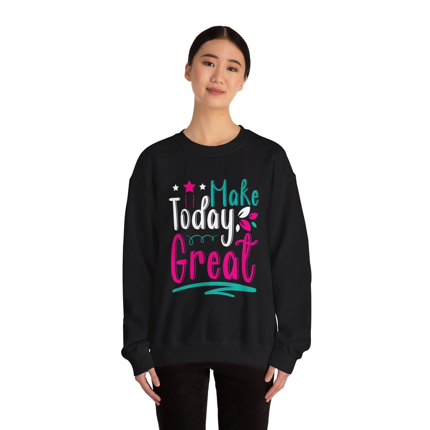 Make Today Great Unisex Heavy Blend™ Crewneck Sweatshirt
