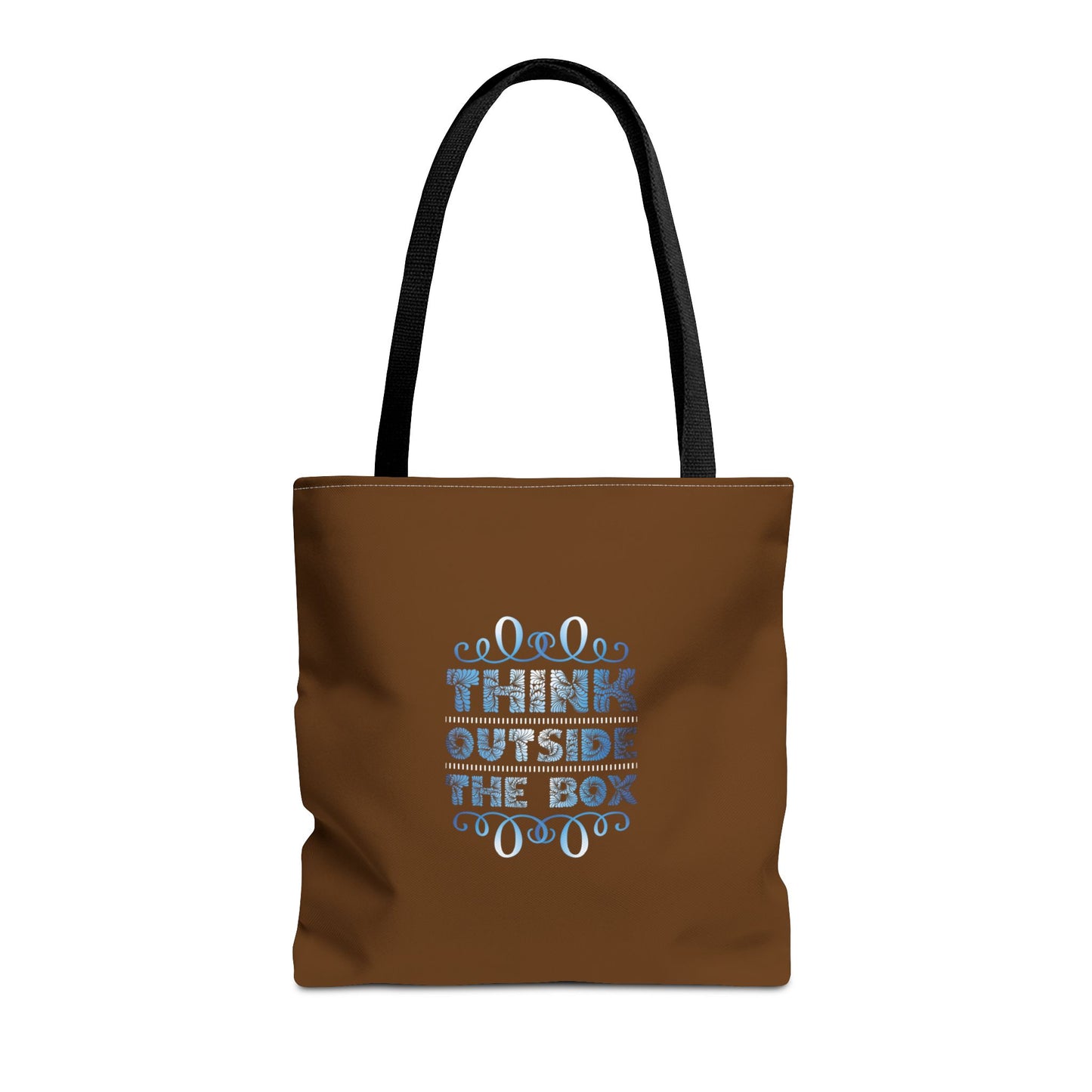 Think Outside The Box Tote Bag (AOP)
