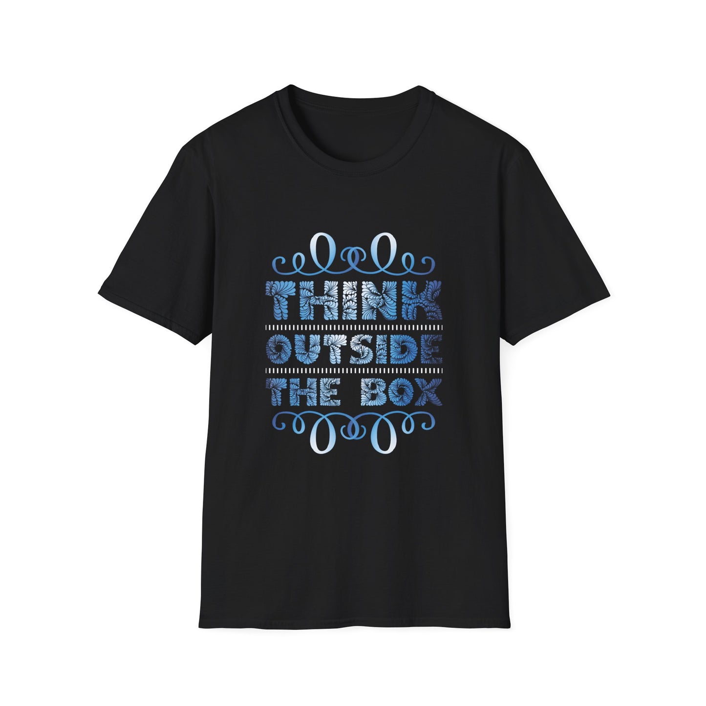 Think Outside The Box  Unisex Softstyle T-Shirt