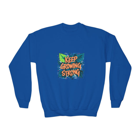 Keep Growing Strong Youth Crewneck Sweatshirt
