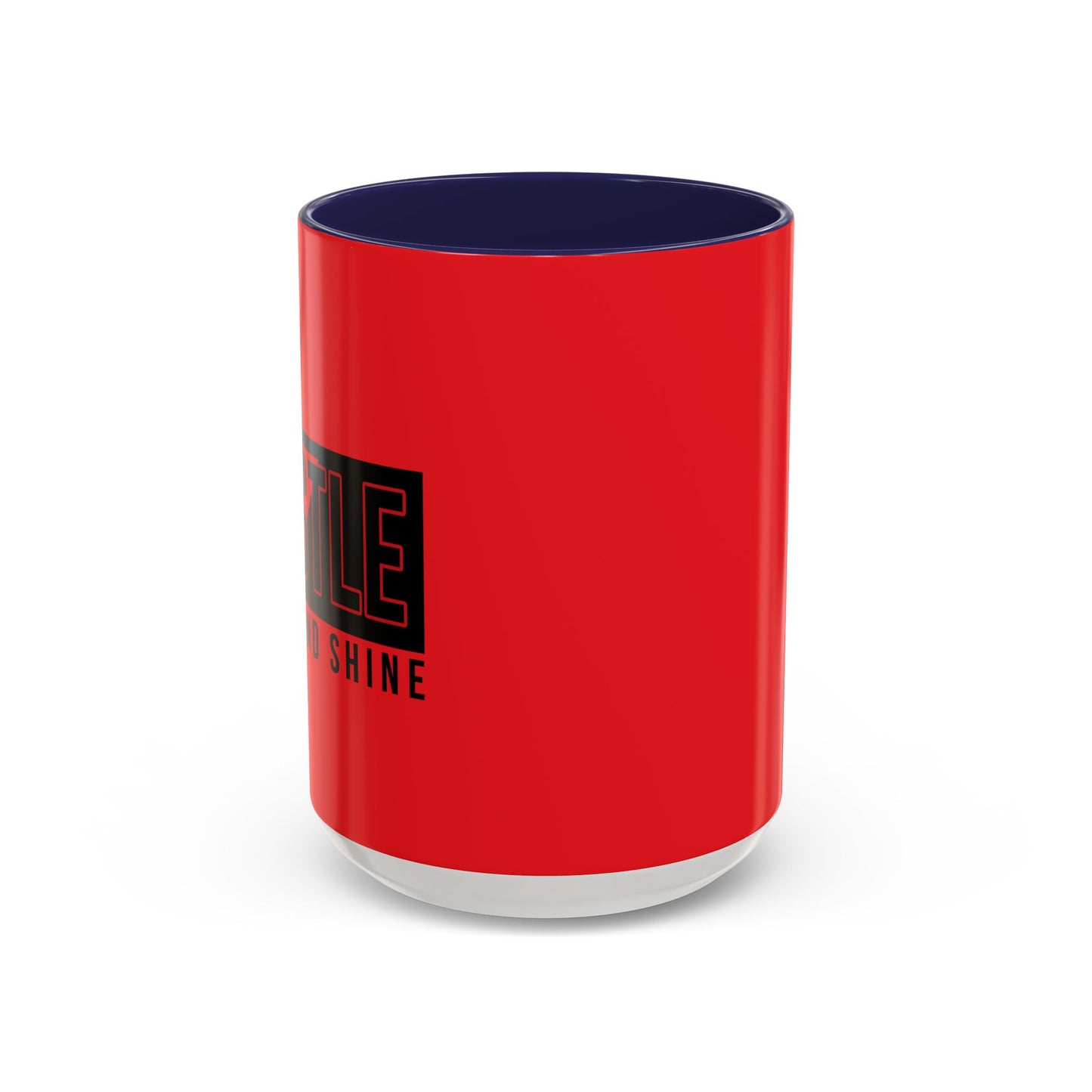 Hustle Grind And Shine Accent Coffee Mug (11, 15oz)