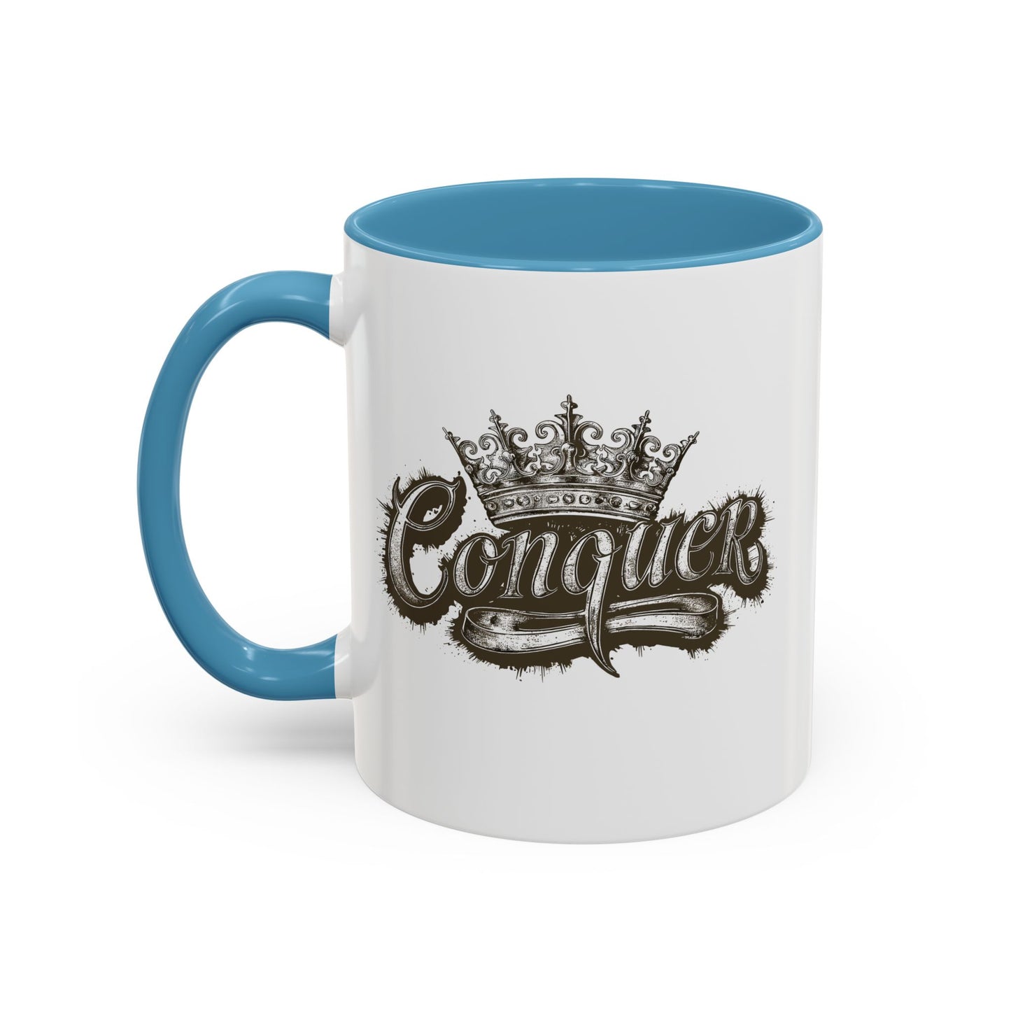 Conquer Accent Coffee Mug (11, 15oz)