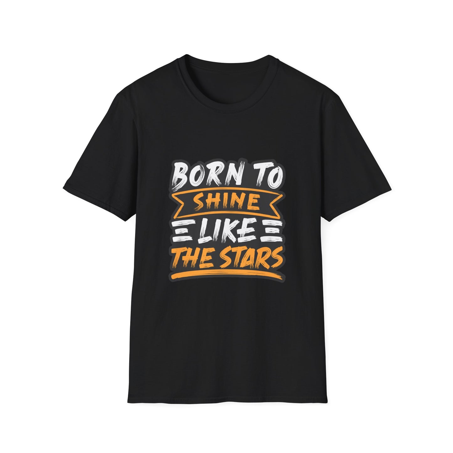 Born To Shine Like The Stars Unisex Softstyle T-Shirt