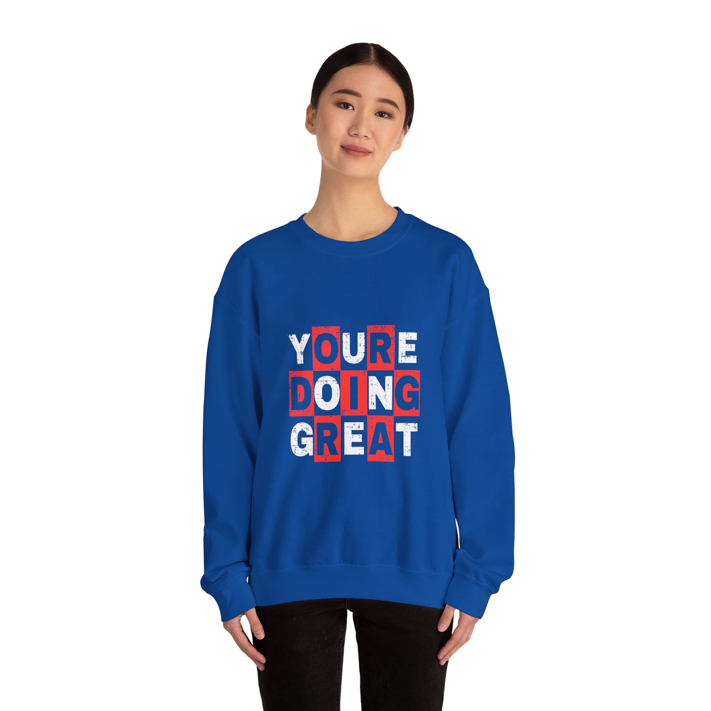 Youre Doing Great Unisex Heavy Blend™ Crewneck Sweatshirt