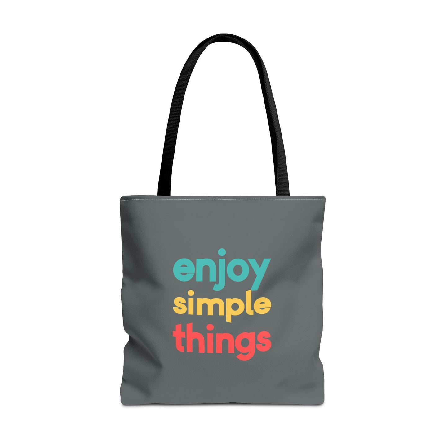 Enjoy Simple Things Tote Bag (AOP)