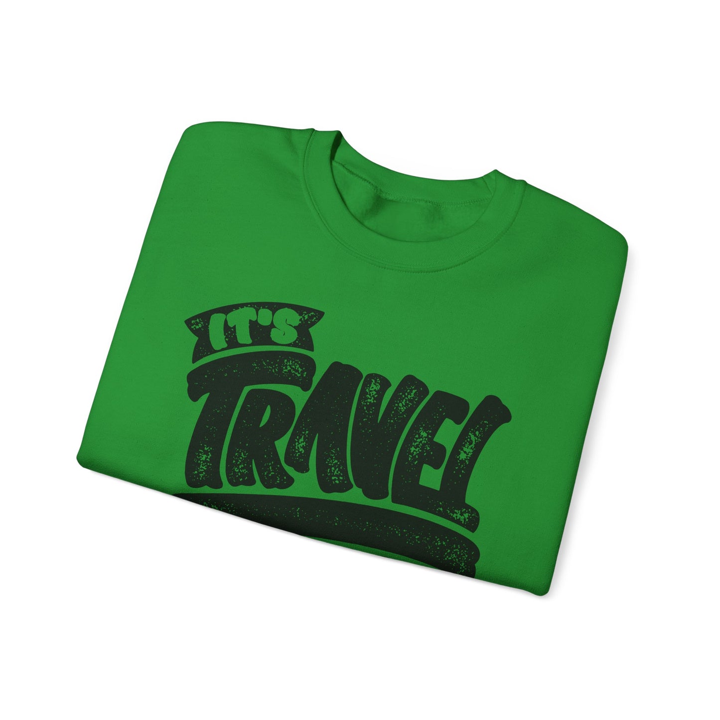 It's Travel Time Unisex Heavy Blend™ Crewneck Sweatshirt