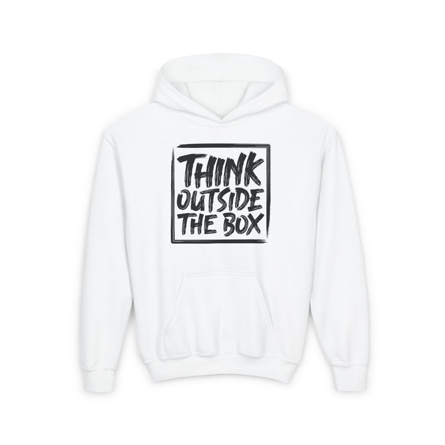 Think Outside The Box Youth Heavy Blend Hooded Sweatshirt