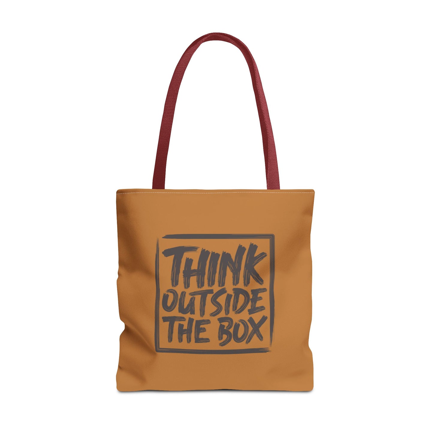 Think Outside The Box Tote Bag (AOP)