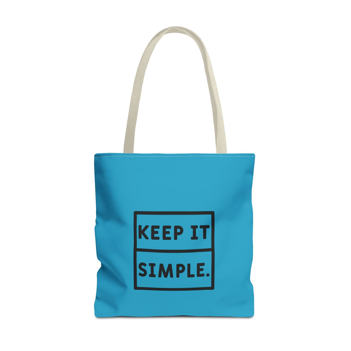 Keep It Simple Tote Bag (AOP)
