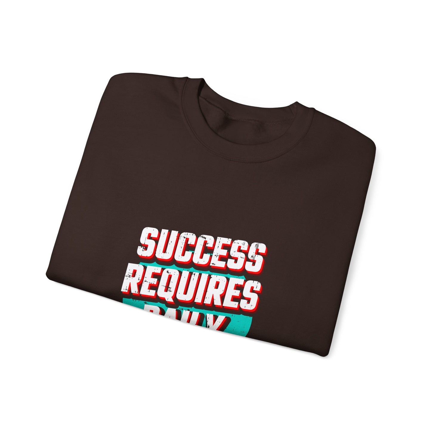 Success Requires Daily Actions Unisex Heavy Blend™ Crewneck Sweatshirt