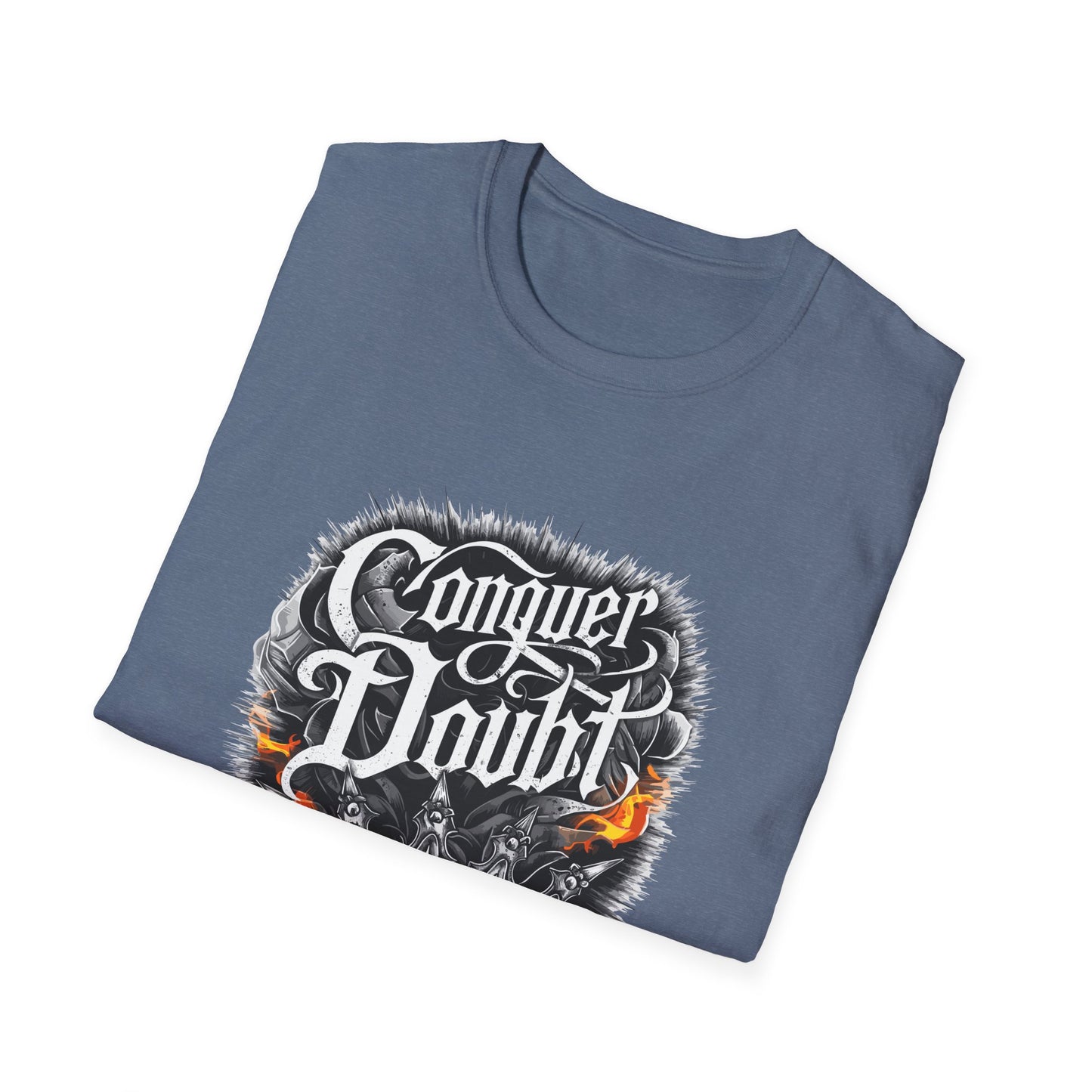 Conguer Doubt Unisex Softstyle T-Shirt