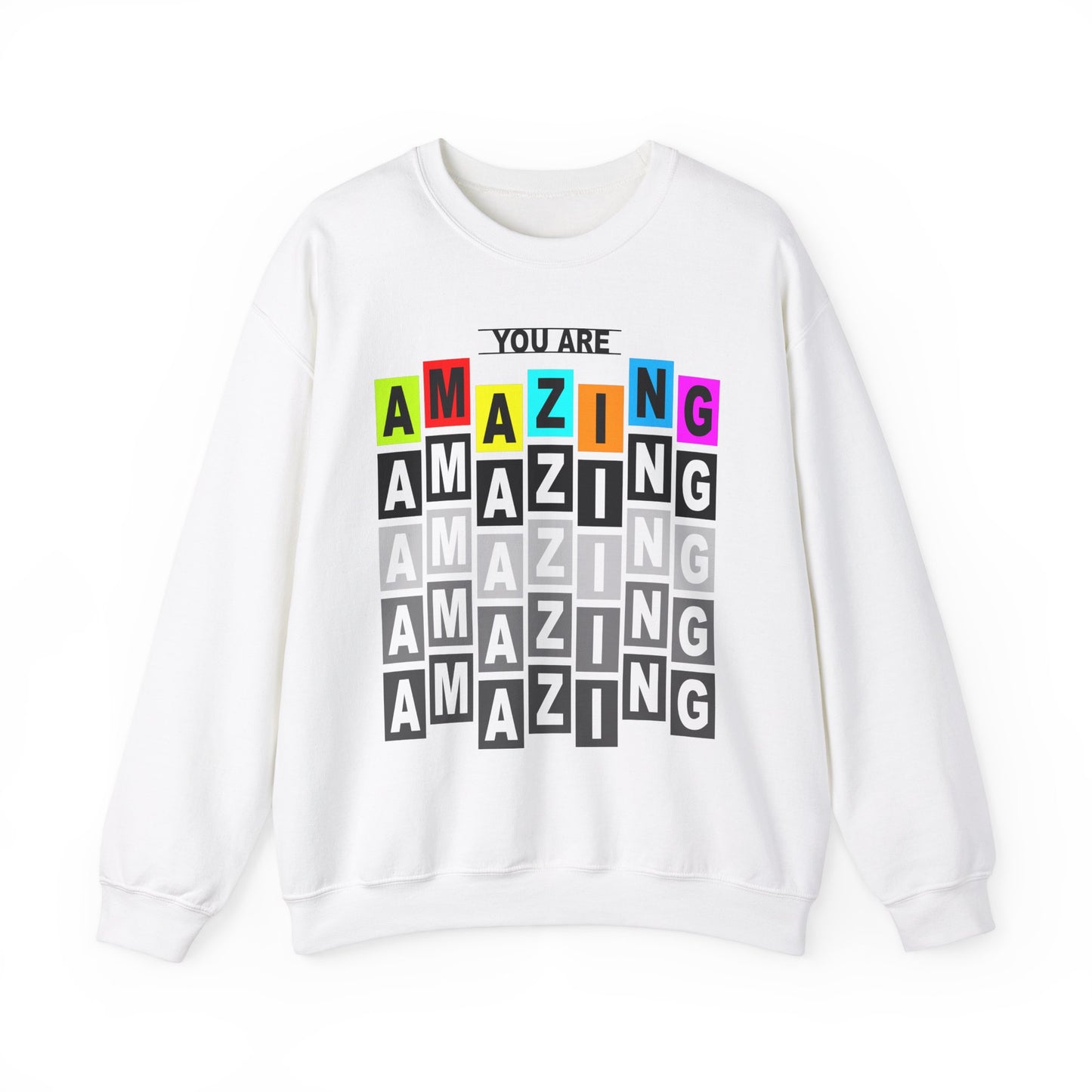 You Are Amazing Unisex Heavy Blend™ Crewneck Sweatshirt