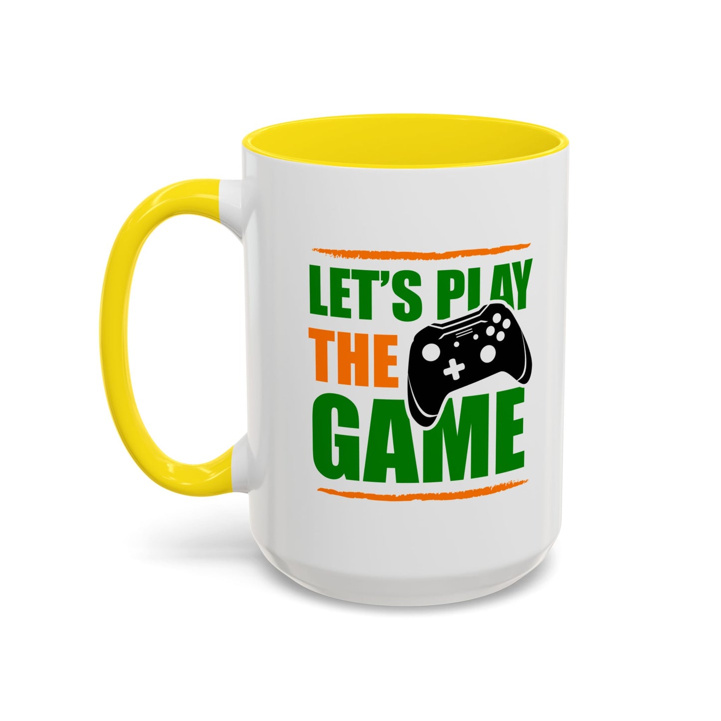 Let's Play The Game Accent Coffee Mug (11, 15oz)