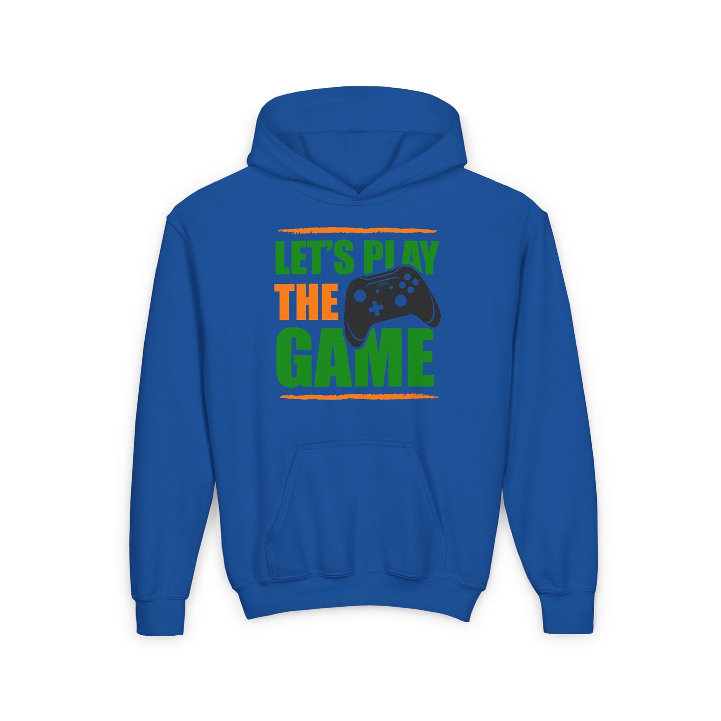 Let's Play The Game Youth Heavy Blend Hooded Sweatshirt