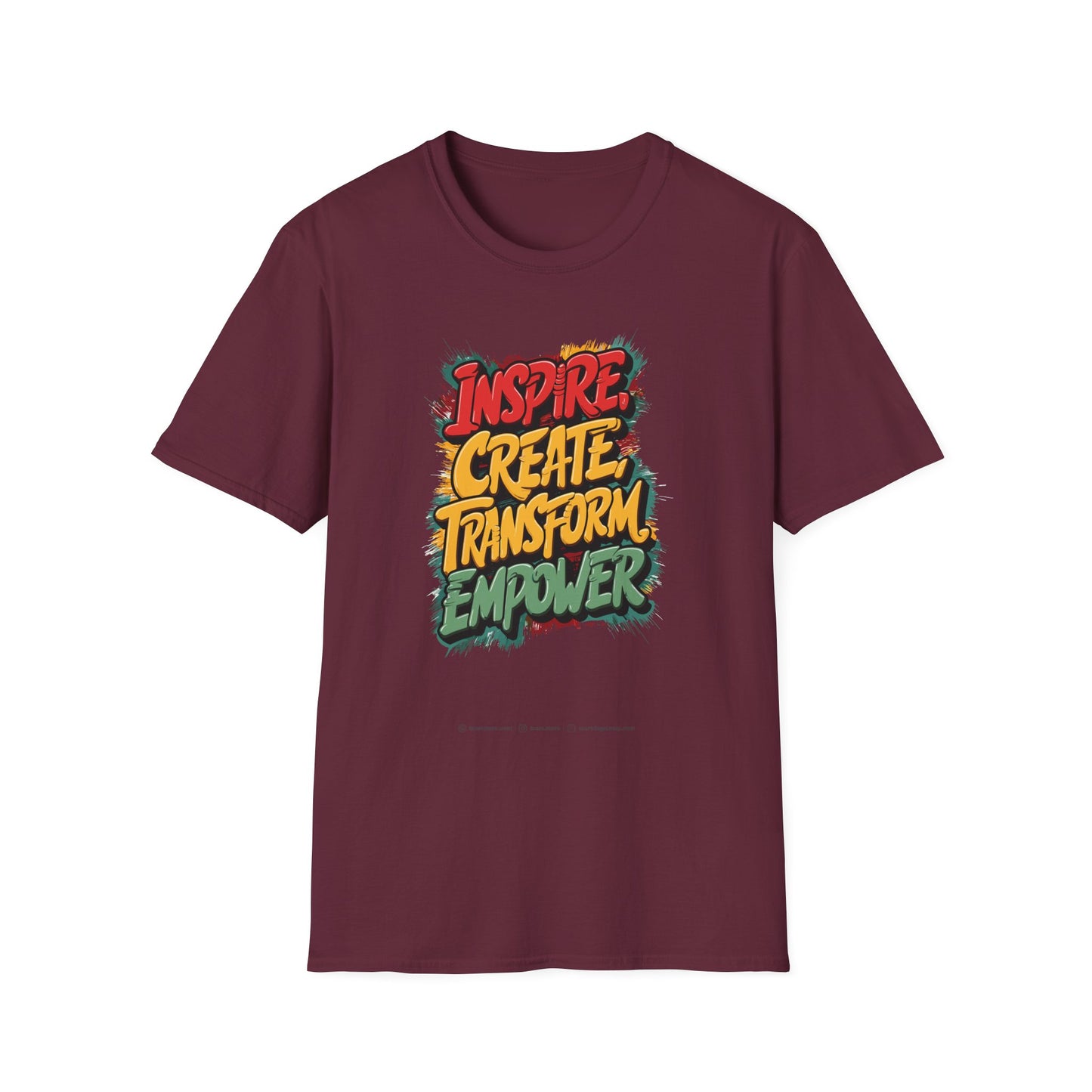 Inspire Create Transform Empower  Unisex Softstyle T-Shirt