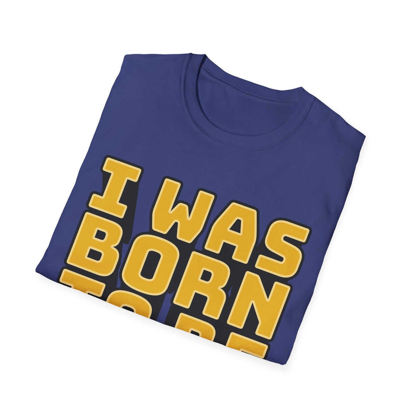 I Was Born To Be Handsome Unisex Softstyle T-Shirt