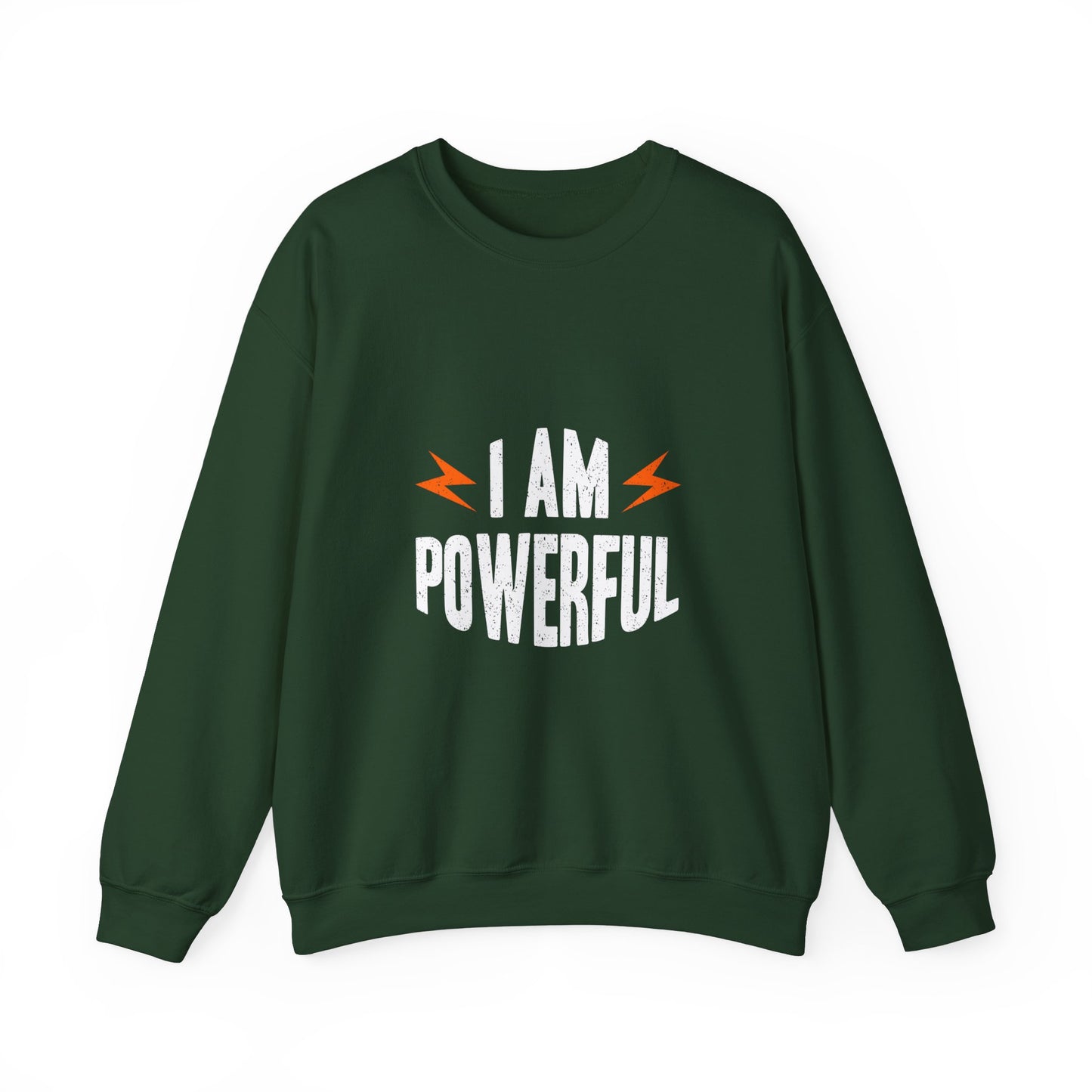 I Am Powerful Unisex Heavy Blend™ Crewneck Sweatshirt