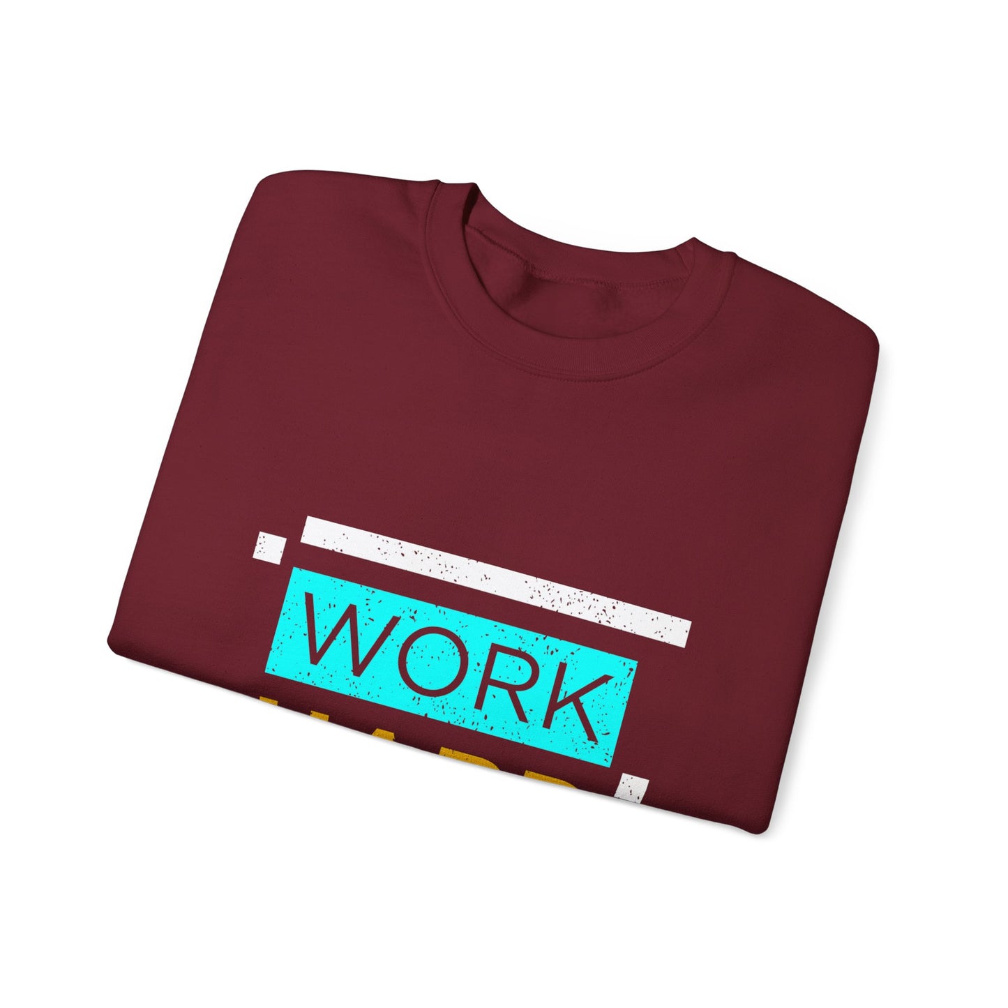Work Hard Unisex Heavy Blend™ Crewneck Sweatshirt