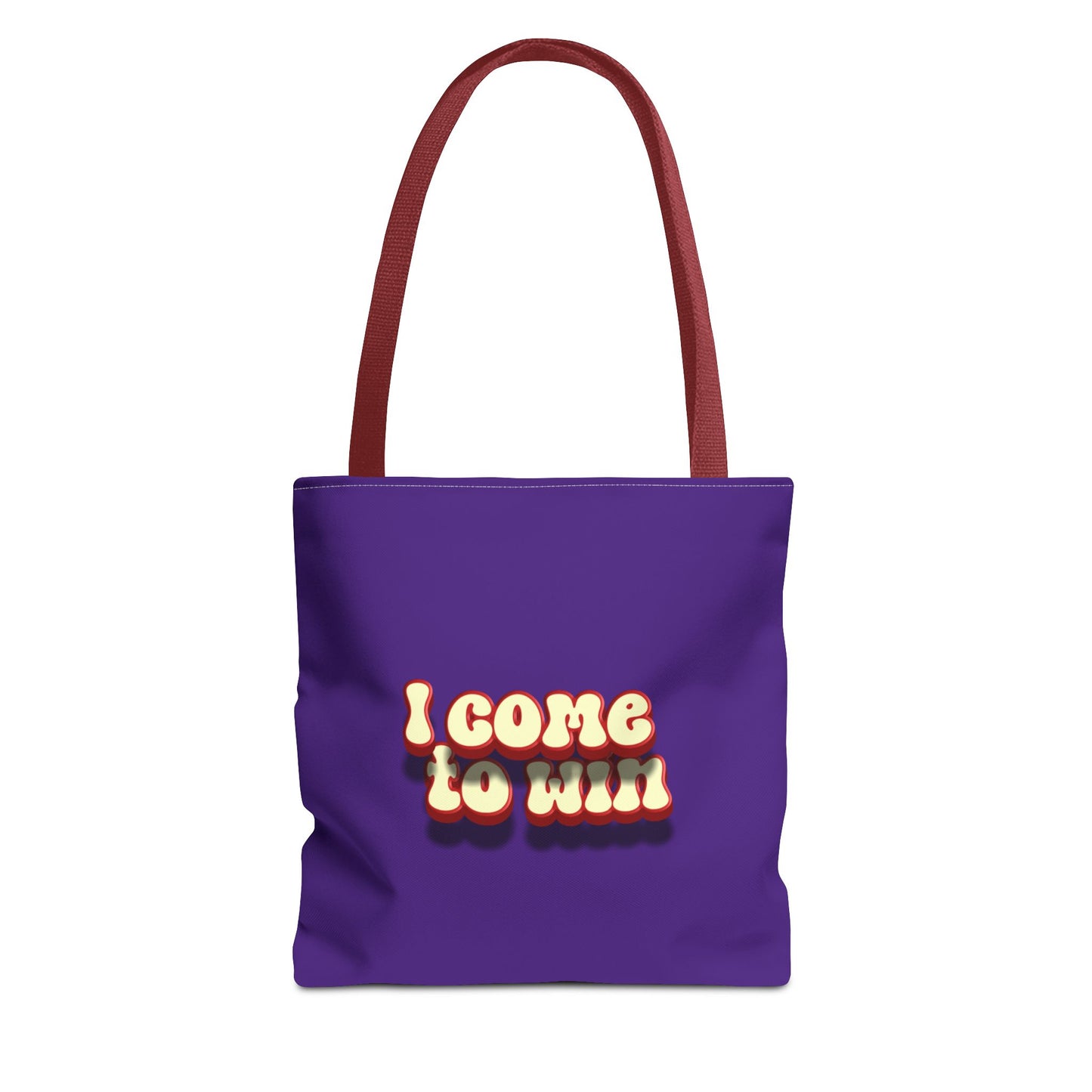 I Come To Win Tote Bag (AOP)