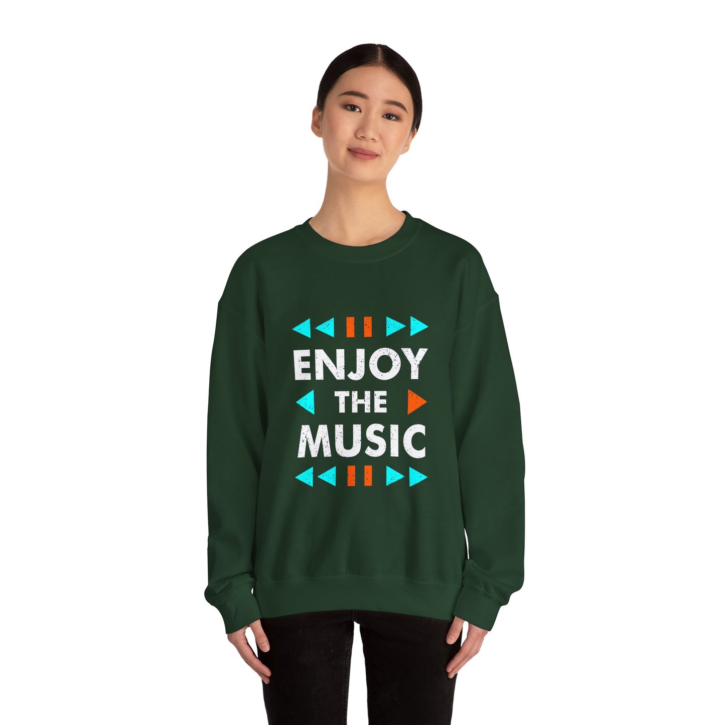 Enjoy The Music Unisex Heavy Blend™ Crewneck Sweatshirt