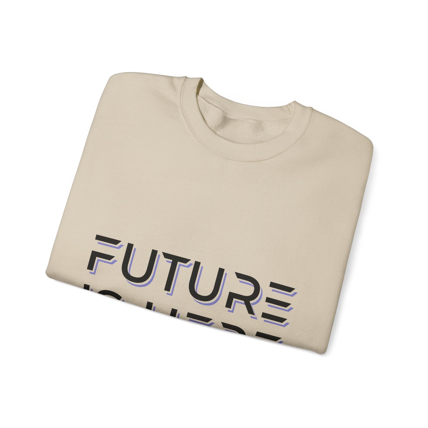 Future Is Here Unisex Heavy Blend™ Crewneck Sweatshirt