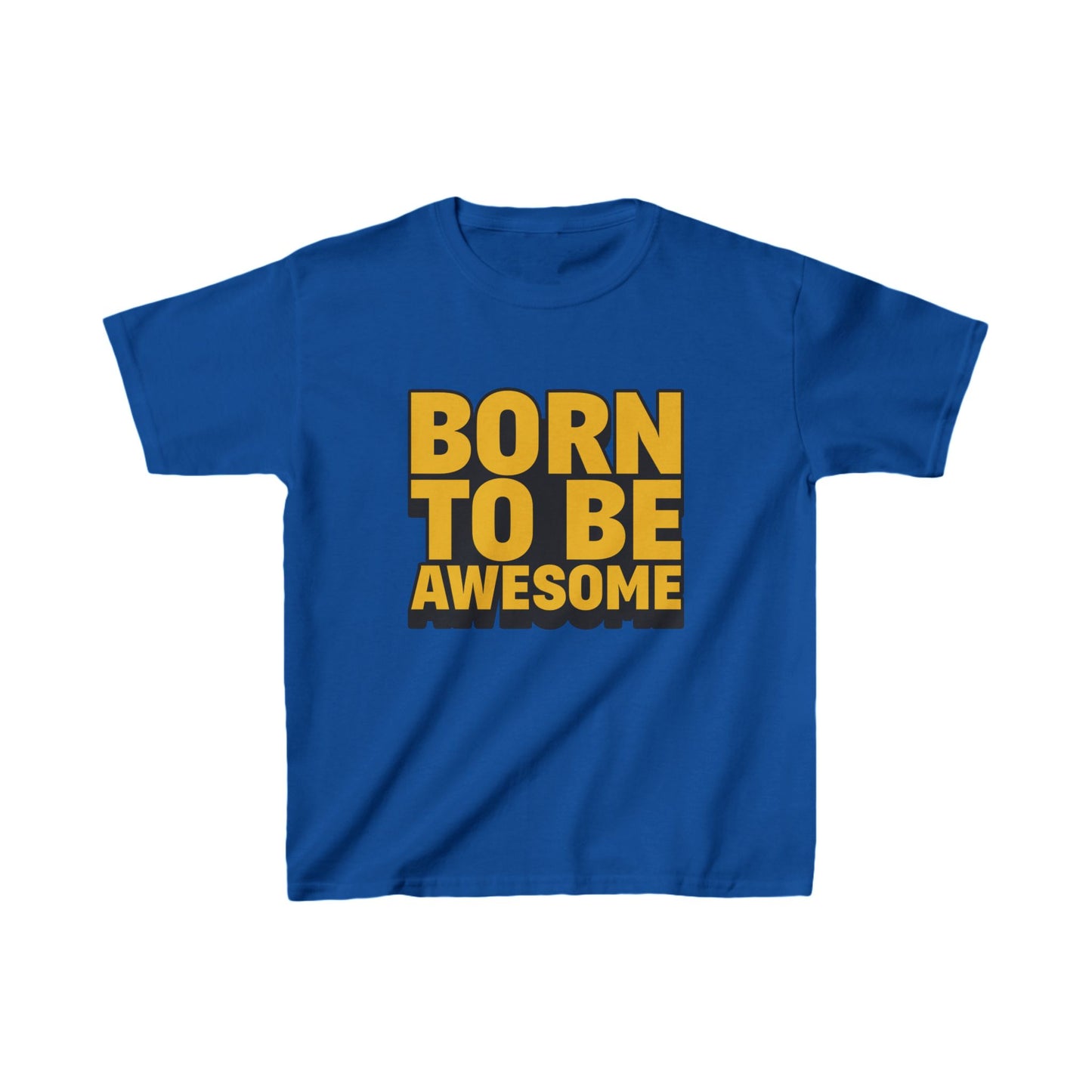 Born To Be Awesome Kids Heavy Cotton™ Tee