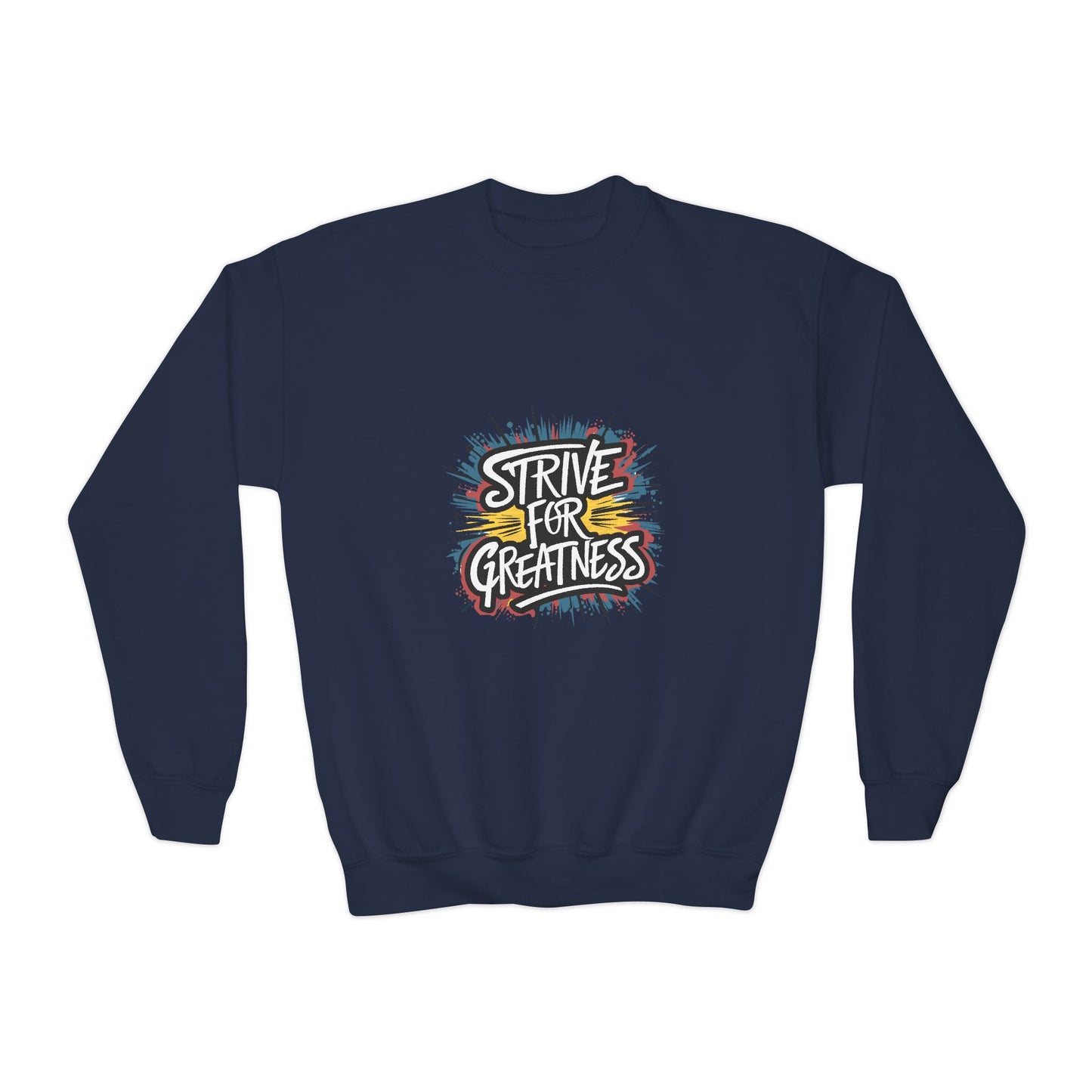 Strive For Greatness Youth Crewneck Sweatshirt