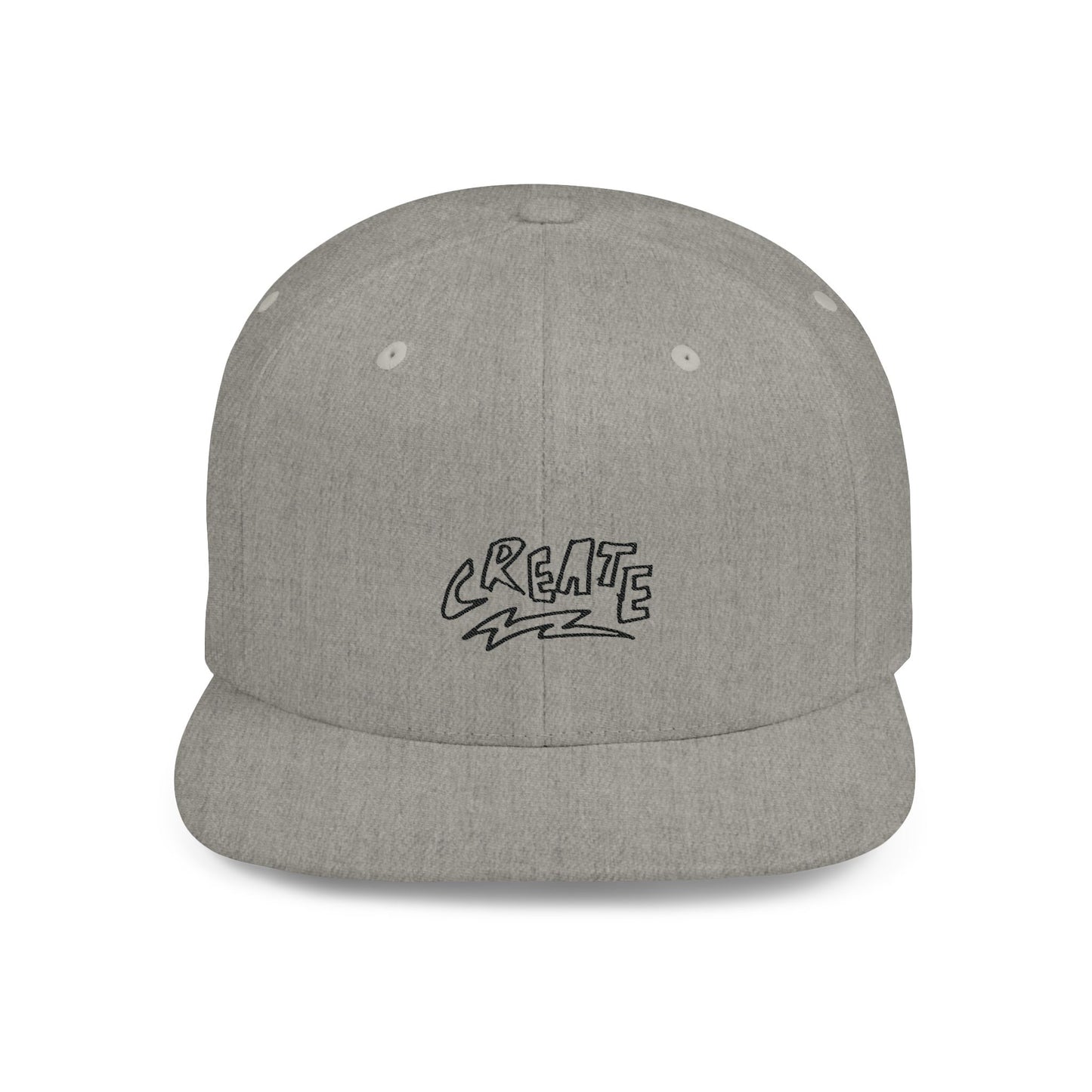 Create Flat Bill Snapback