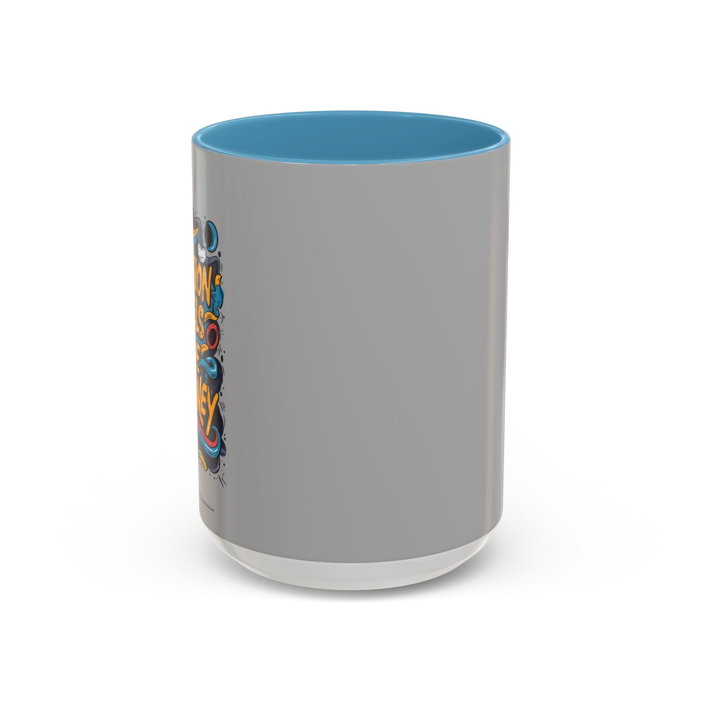 Passion Fuels The Journey Accent Coffee Mug (11, 15oz)