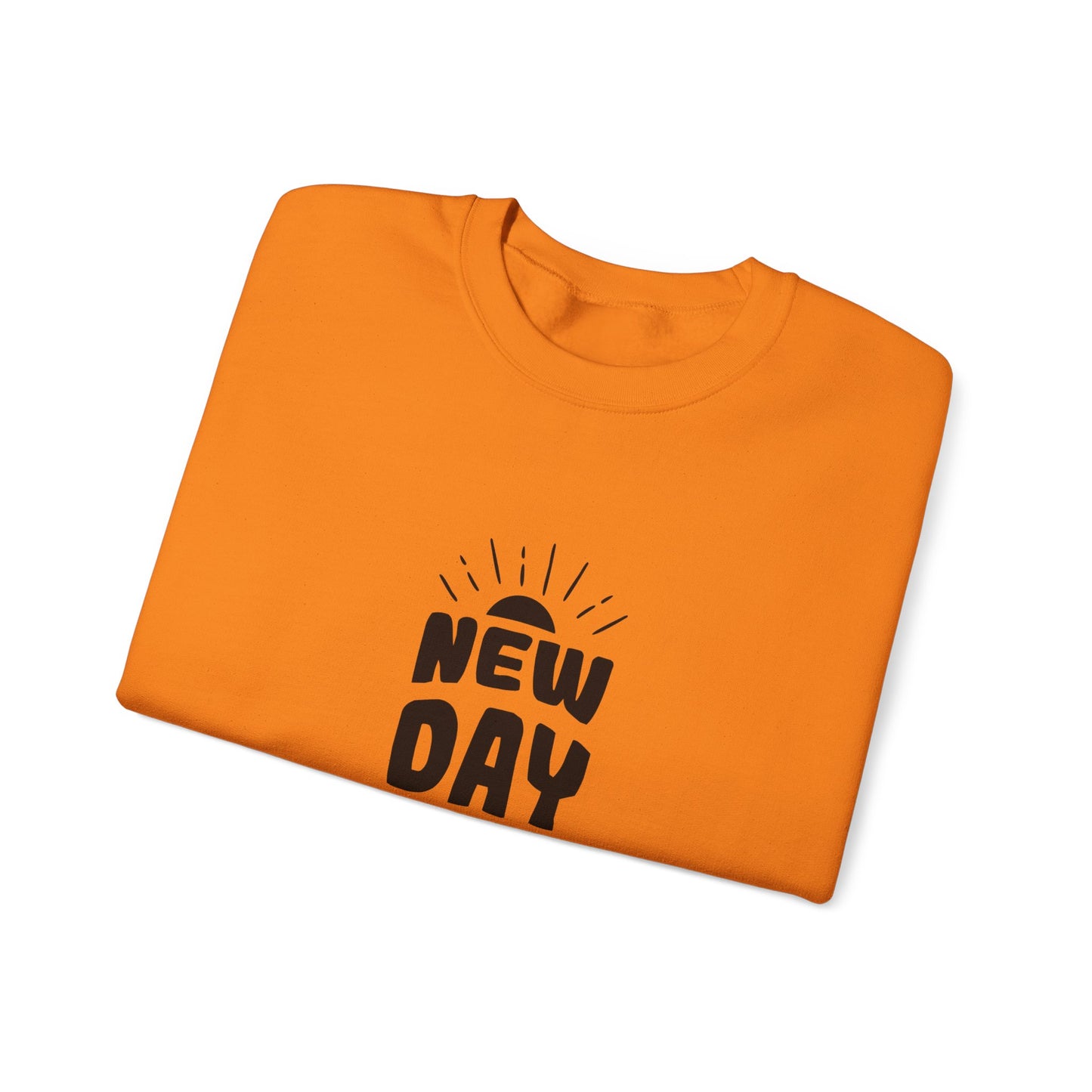 New Day Is A New Change Unisex Heavy Blend™ Crewneck Sweatshirt