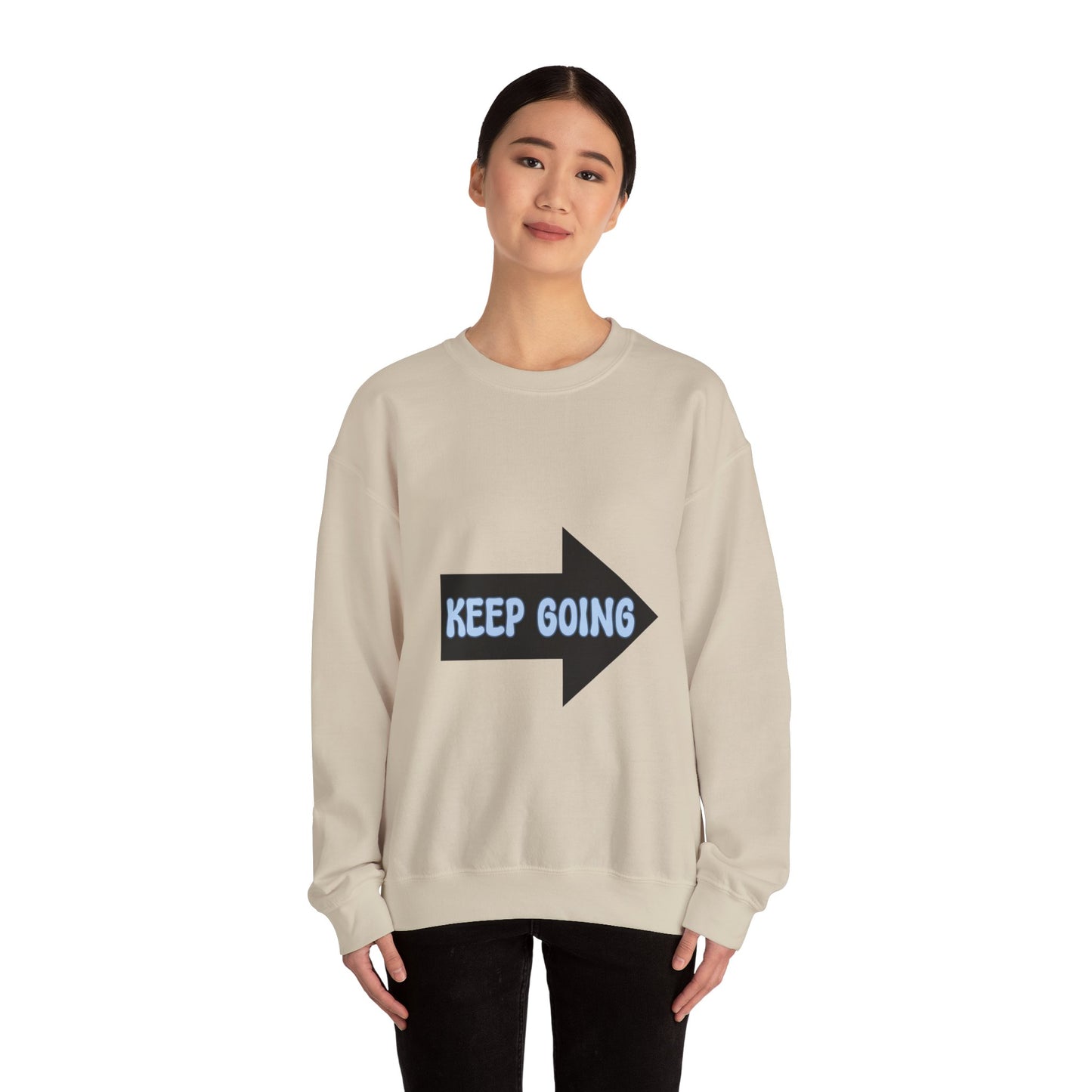 Keep Going Unisex Heavy Blend™ Crewneck Sweatshirt