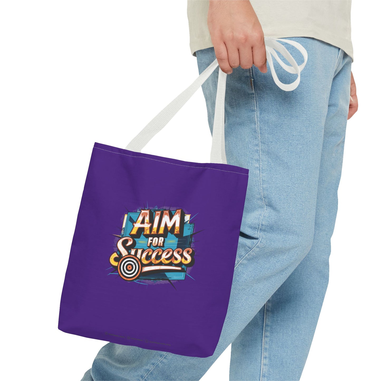 Aim For Success Tote Bag (AOP)