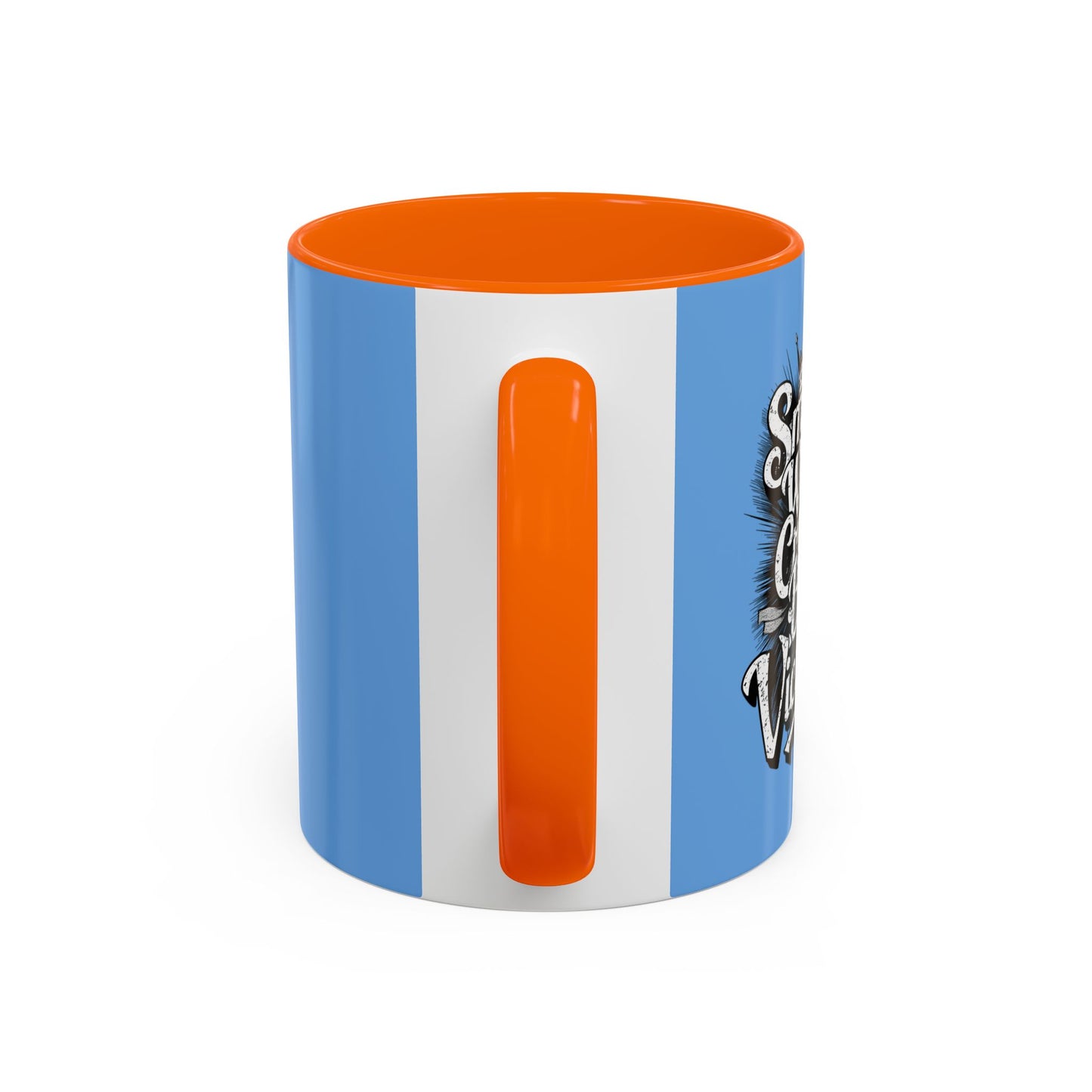 Small Wings Create Big Victories Accent Coffee Mug (11, 15oz)