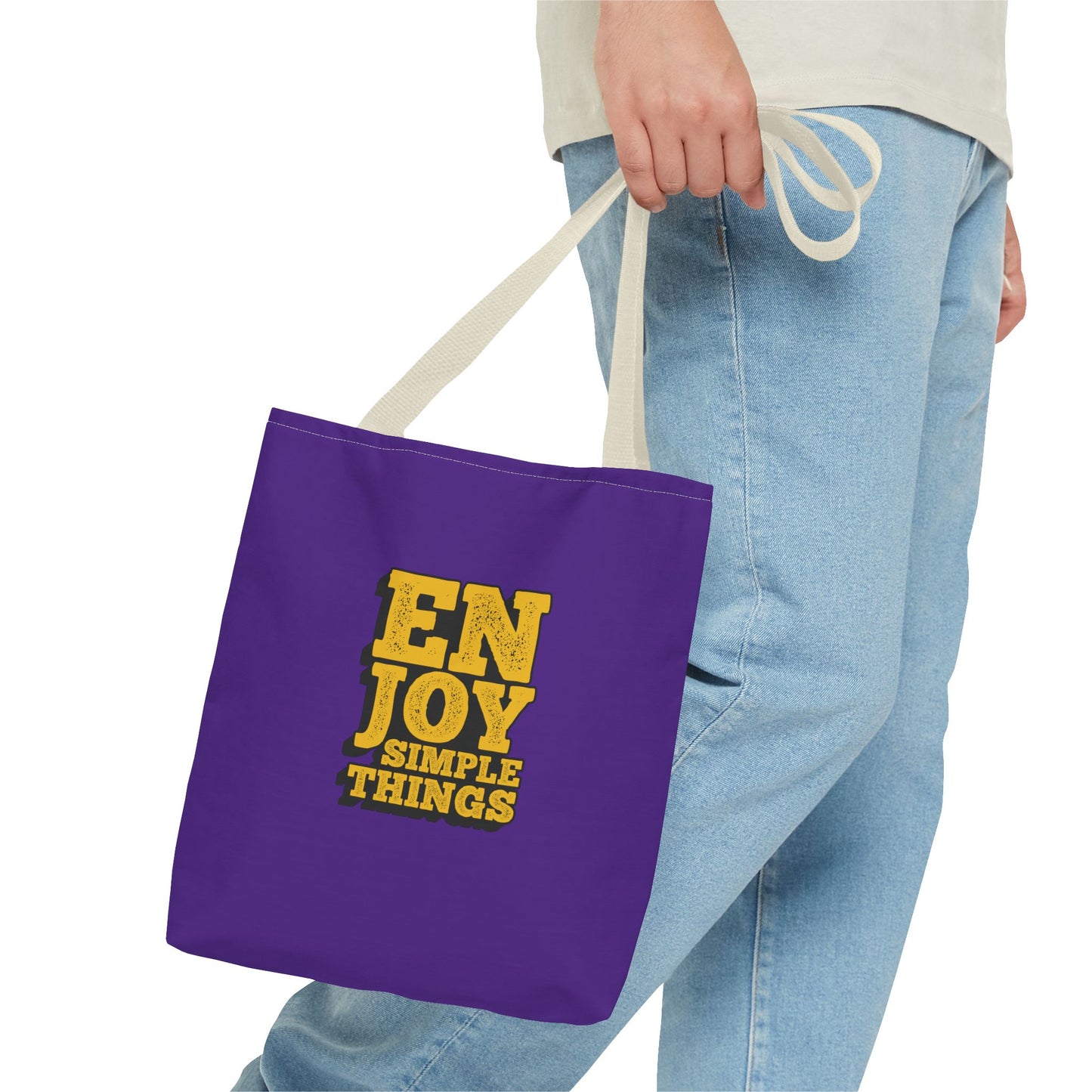 Enjoy Simple Things Tote Bag (AOP)
