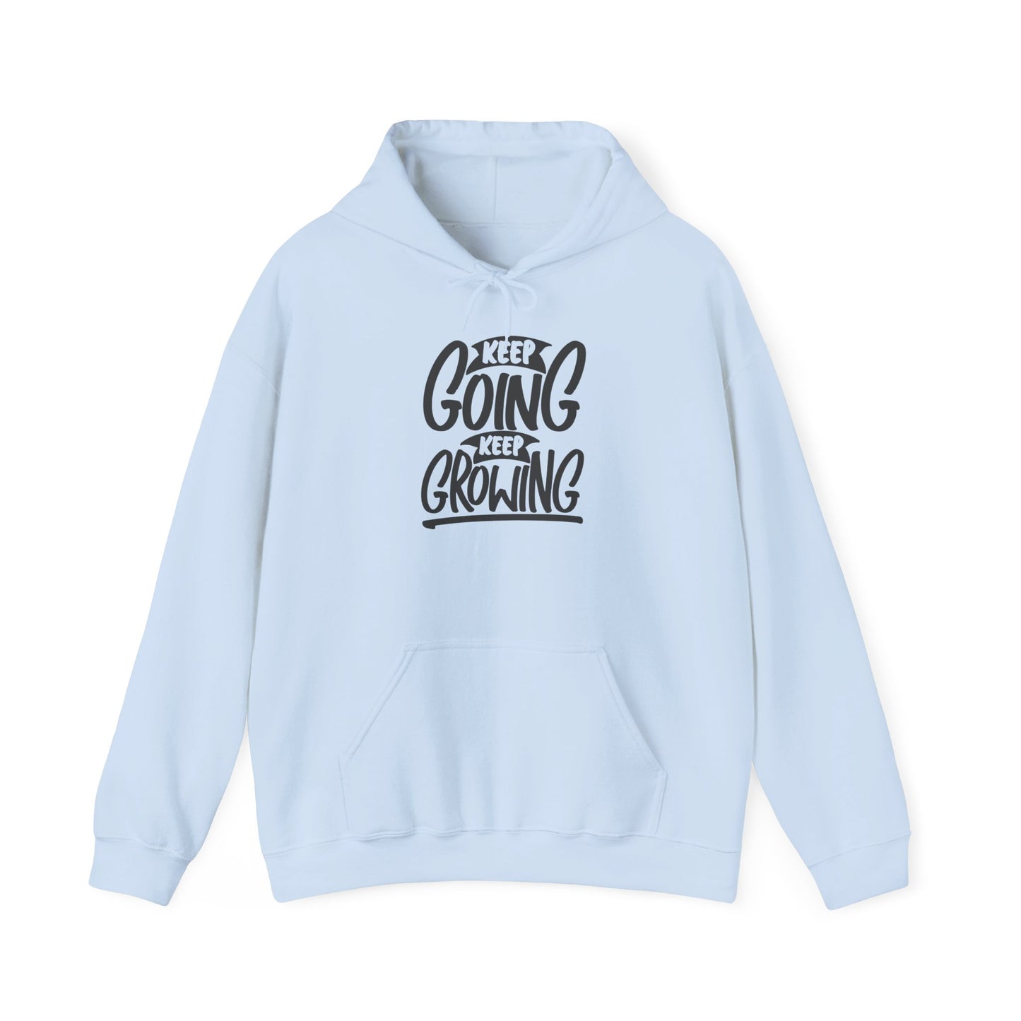 Keep Going Keep Growing Unisex Heavy Blend™ Hooded Sweatshirt